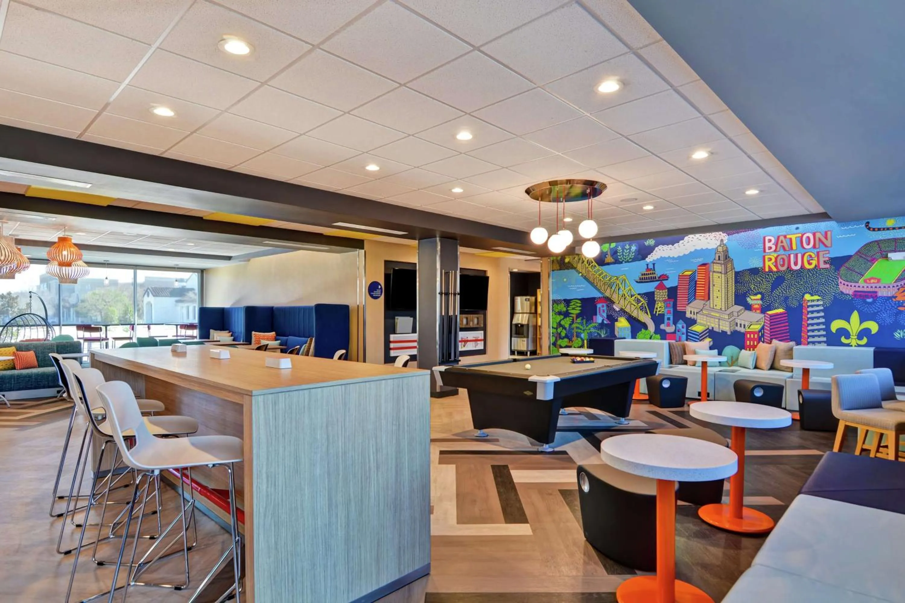 Lobby or reception in Tru By Hilton Baton Rouge Citiplace