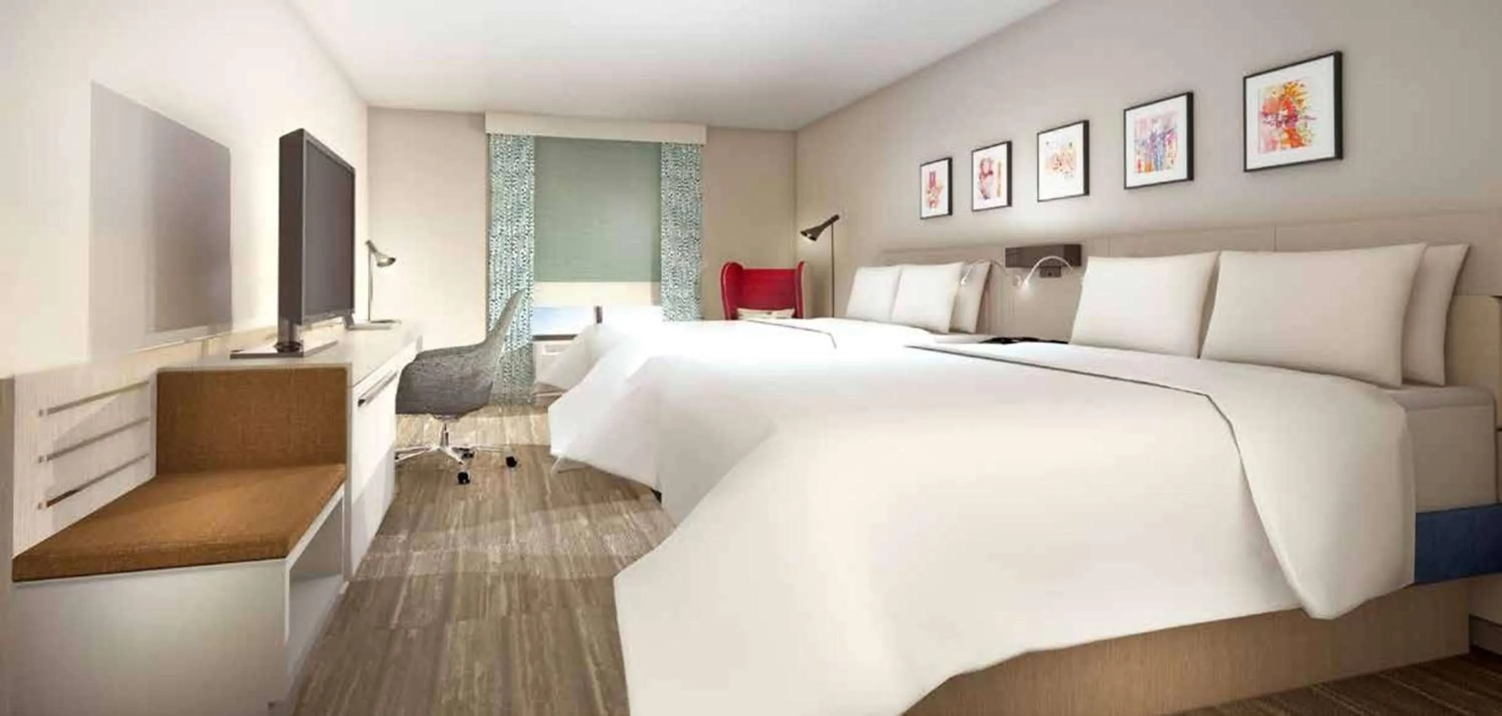 Bedroom, Bed in Hilton Garden Inn Houston Hobby Airport