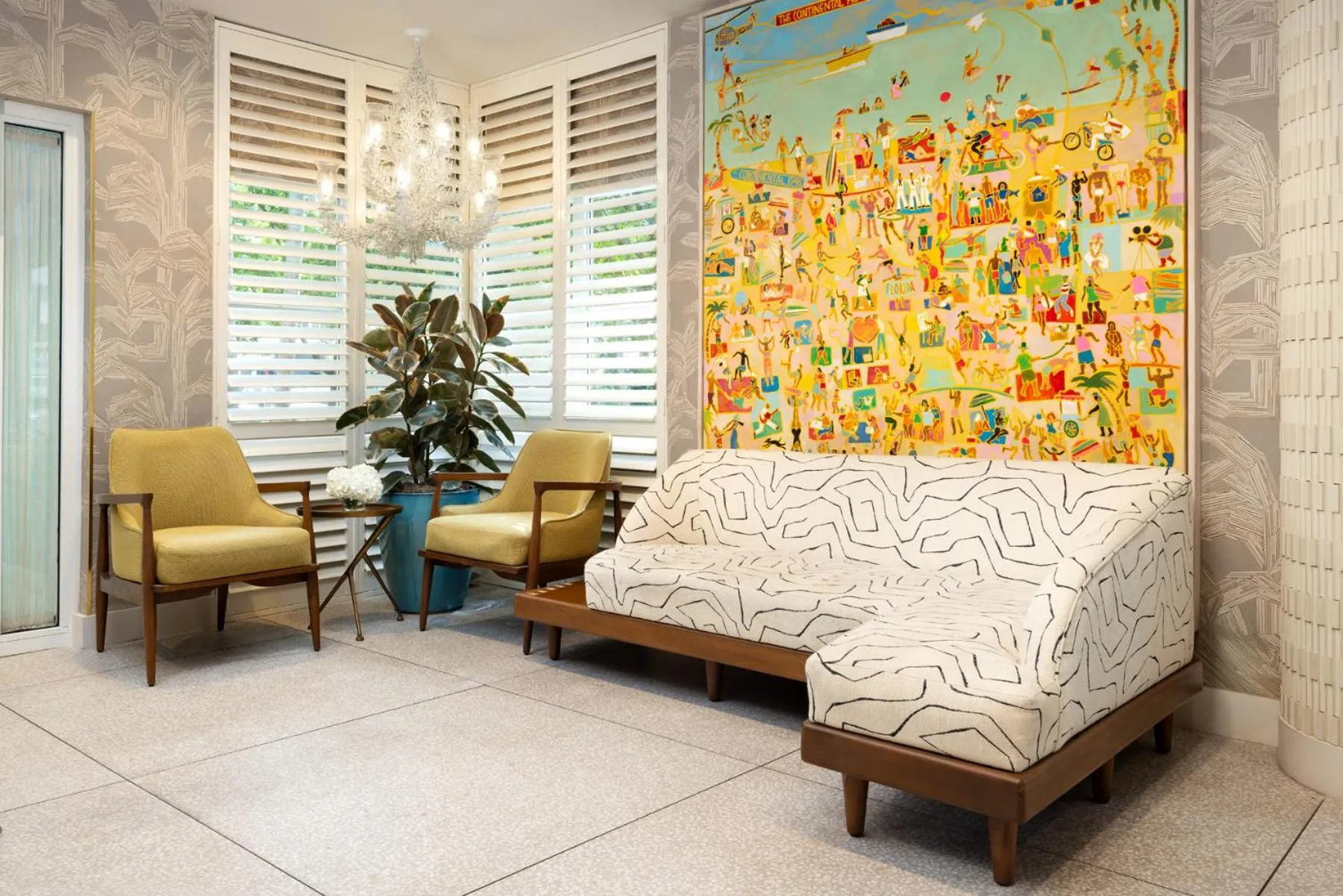 Lobby or reception in Hotel Continental Miami Beach, Tapestry Collection by Hilton