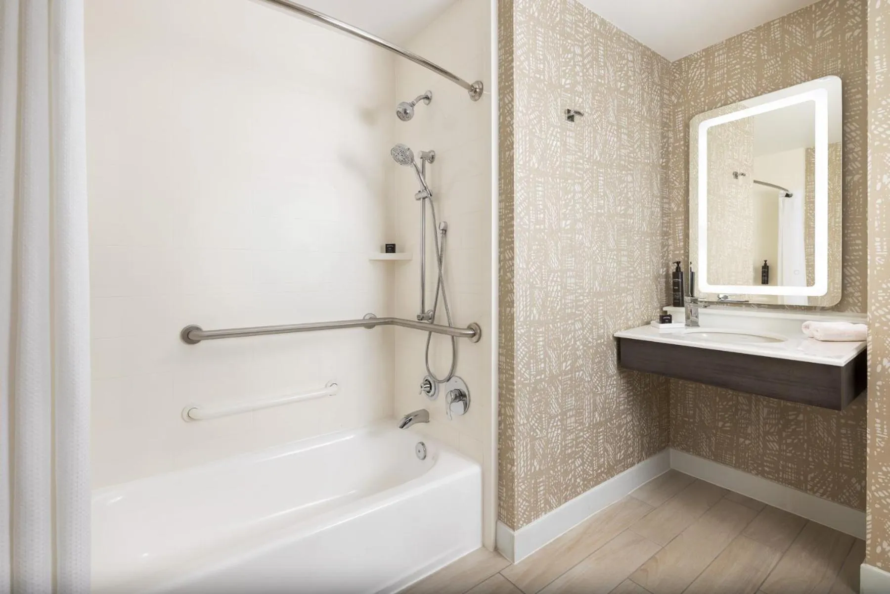 Bathroom in Hotel Continental Miami Beach, Tapestry Collection by Hilton