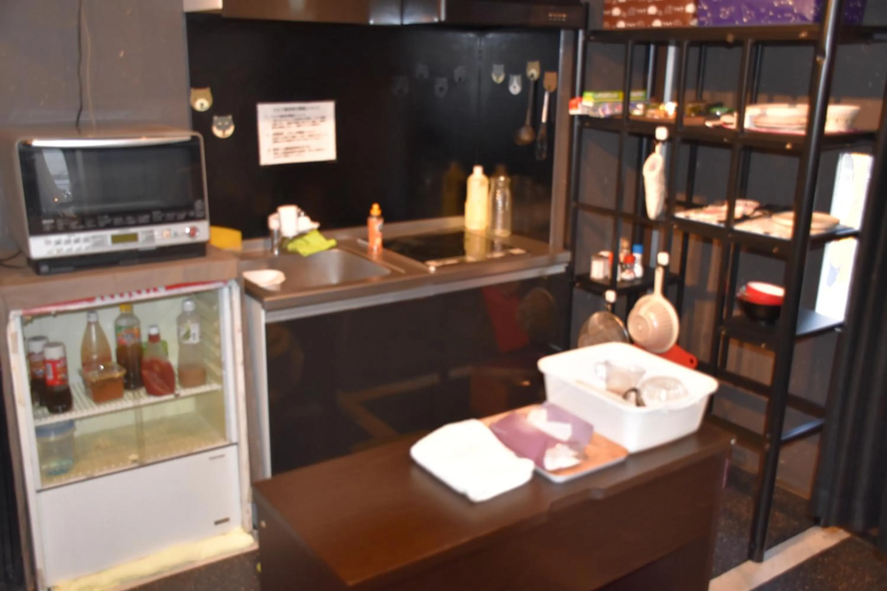 kitchen in Hotel Mikado