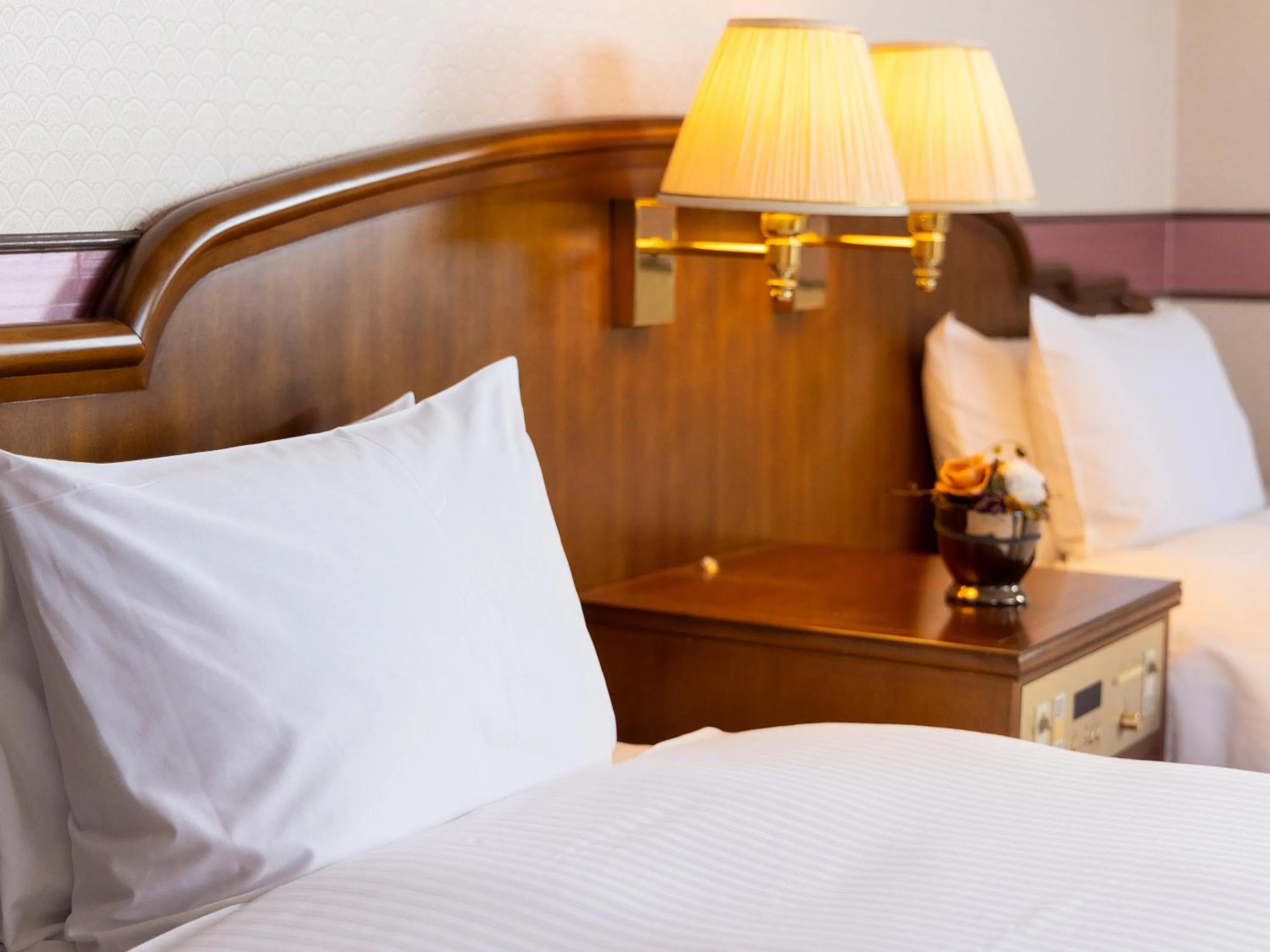 Photo of the whole room, Bed in Nagasaki International Hotel