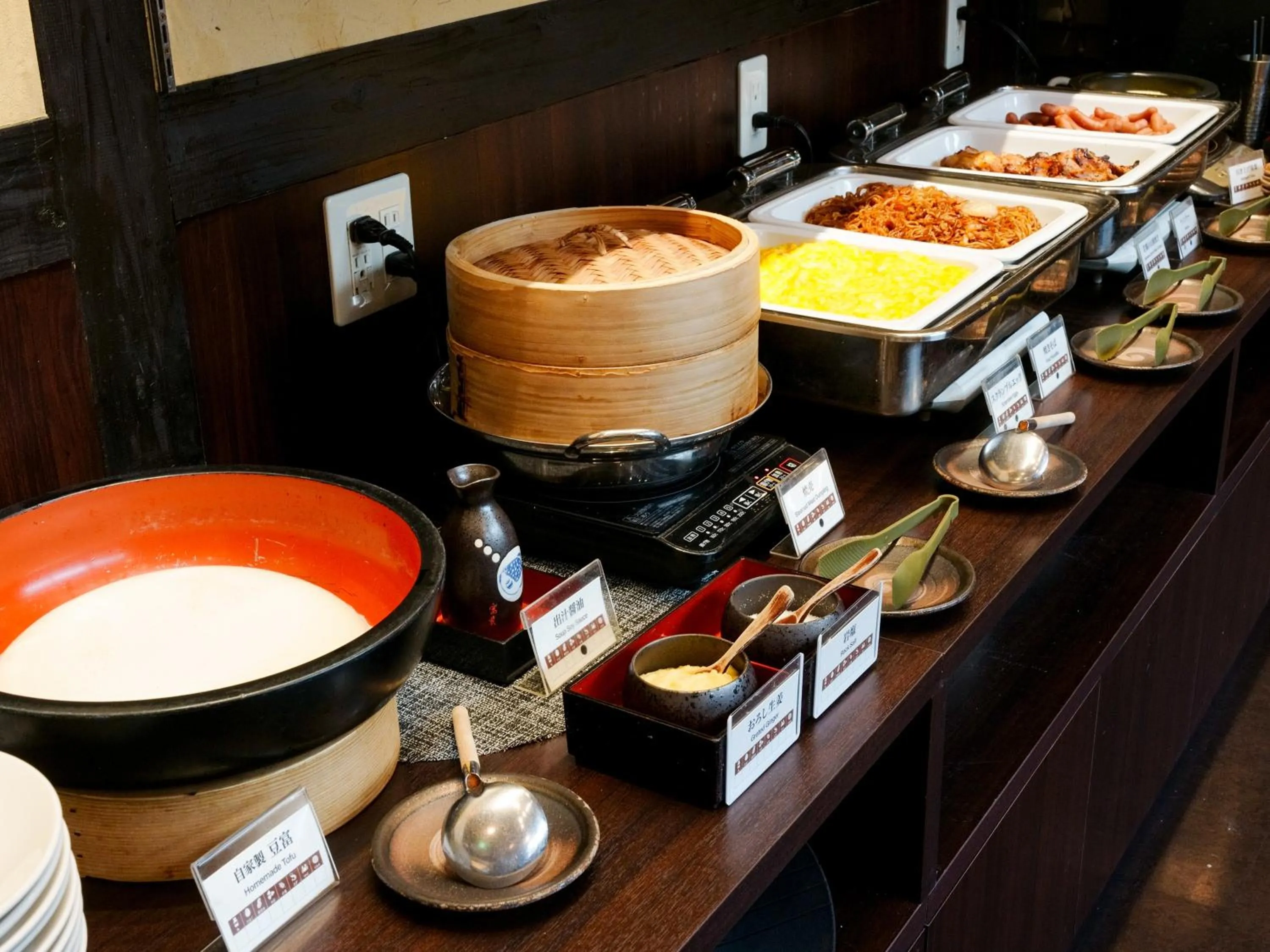 Buffet breakfast in APA Hotel Osaka Tanimachi 4chome Ekimae