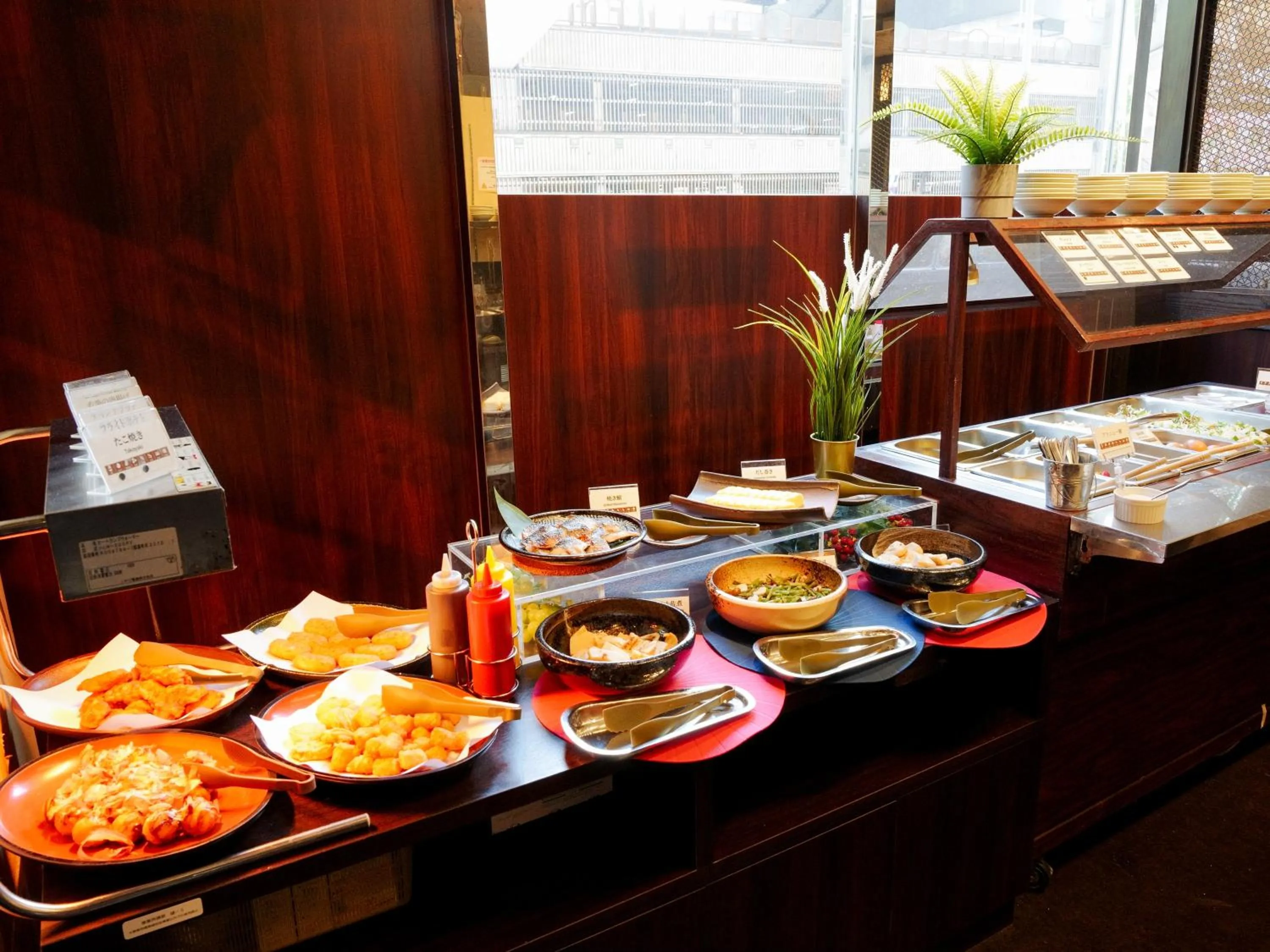 Buffet breakfast in APA Hotel Osaka Tanimachi 4chome Ekimae