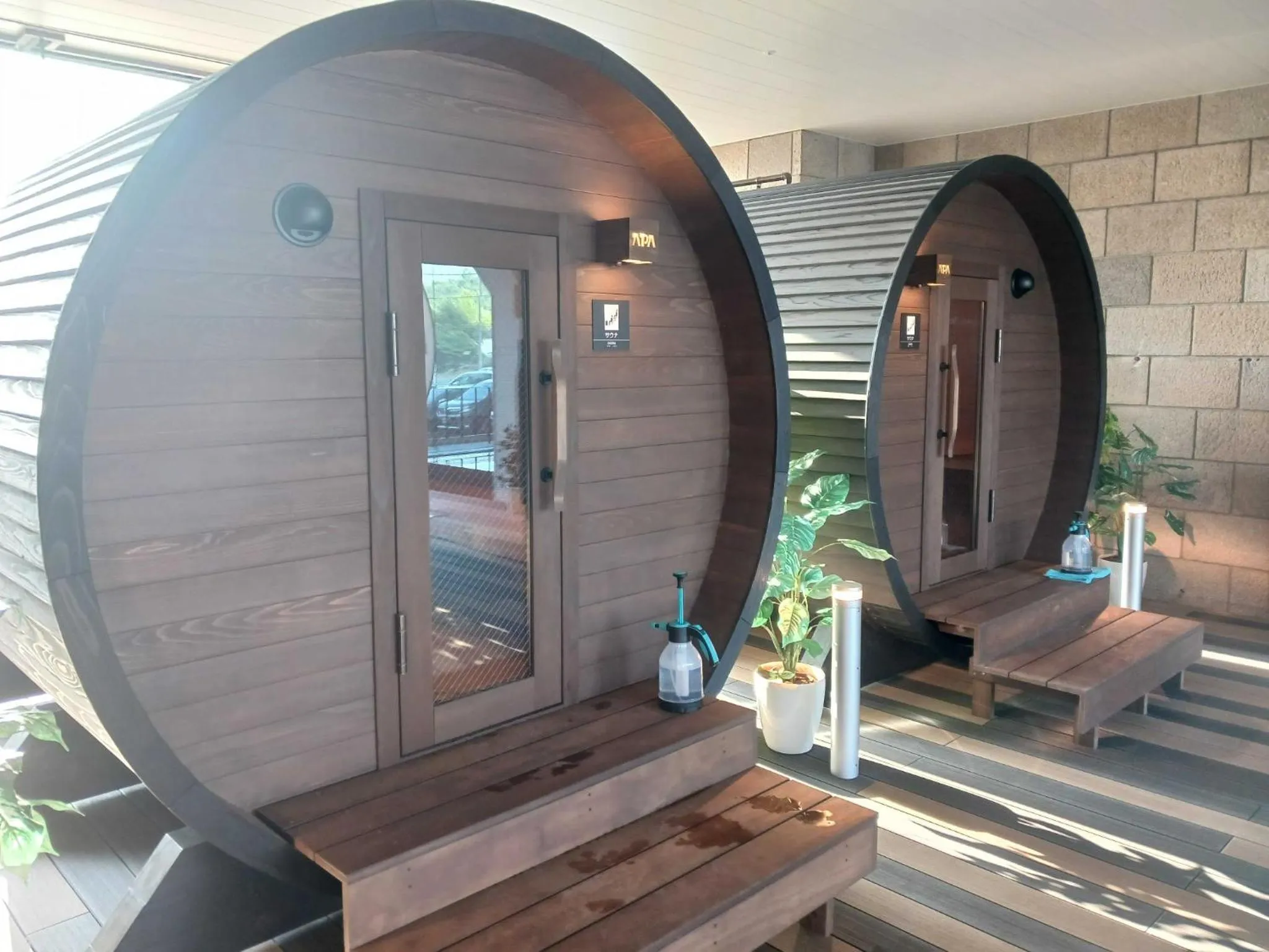 Swimming pool in APA Hotel & Resort Sapporo