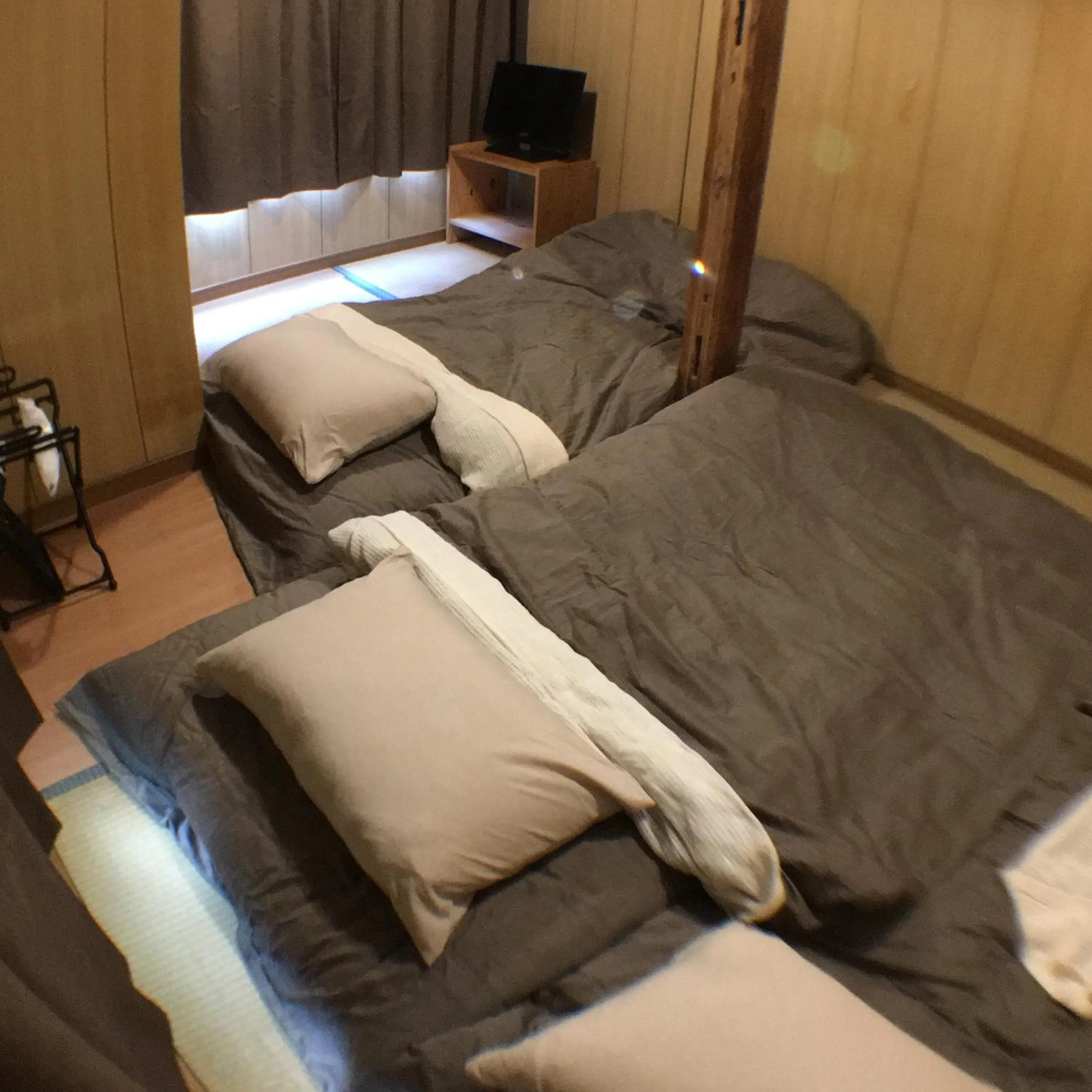 Bed in Ryokan Nakadaya