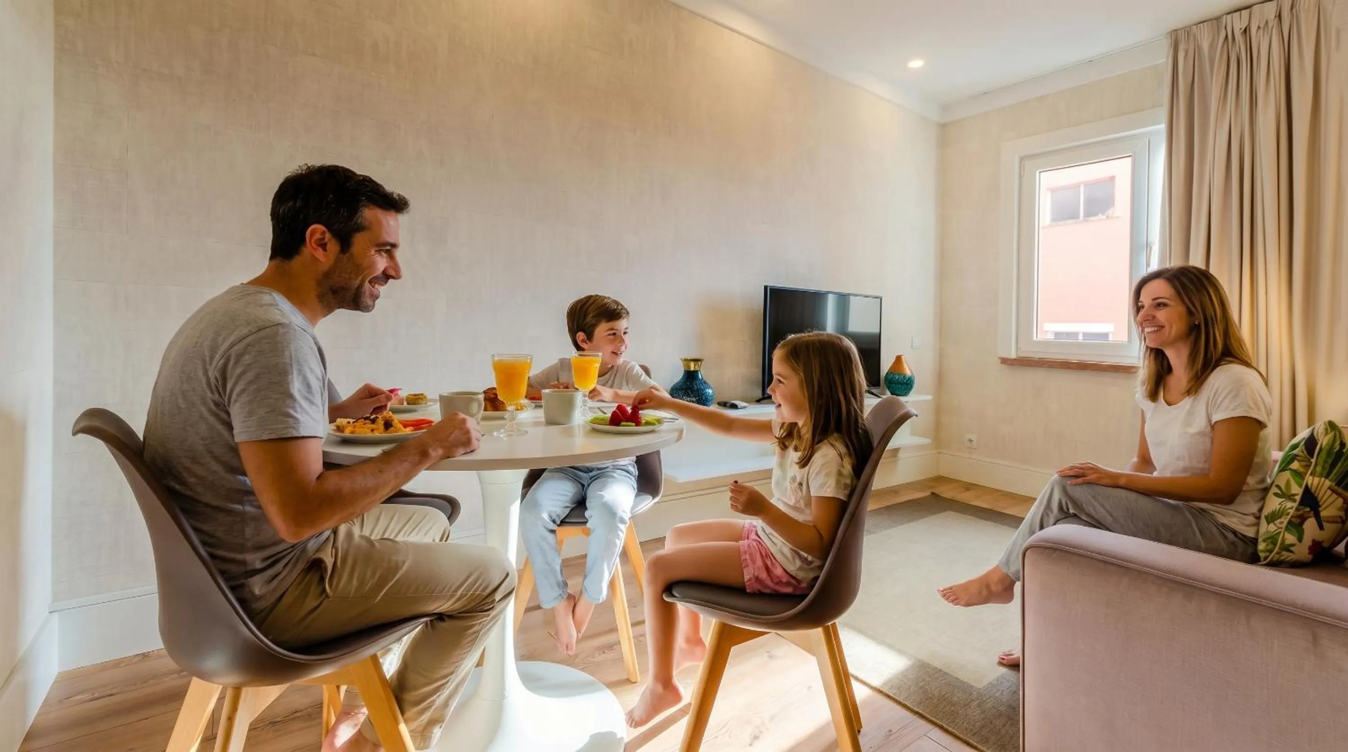 Living room in LX51 Studios & Suites by APT IIN - Lisbon Center