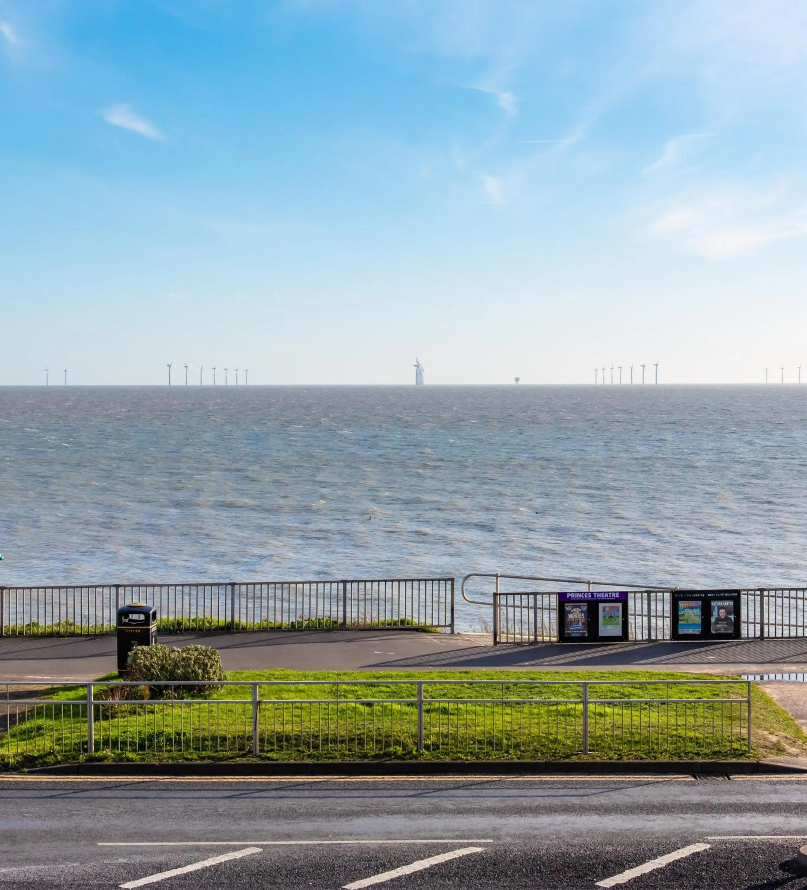 Sea view in Kingscliff Hotel Holland on Sea