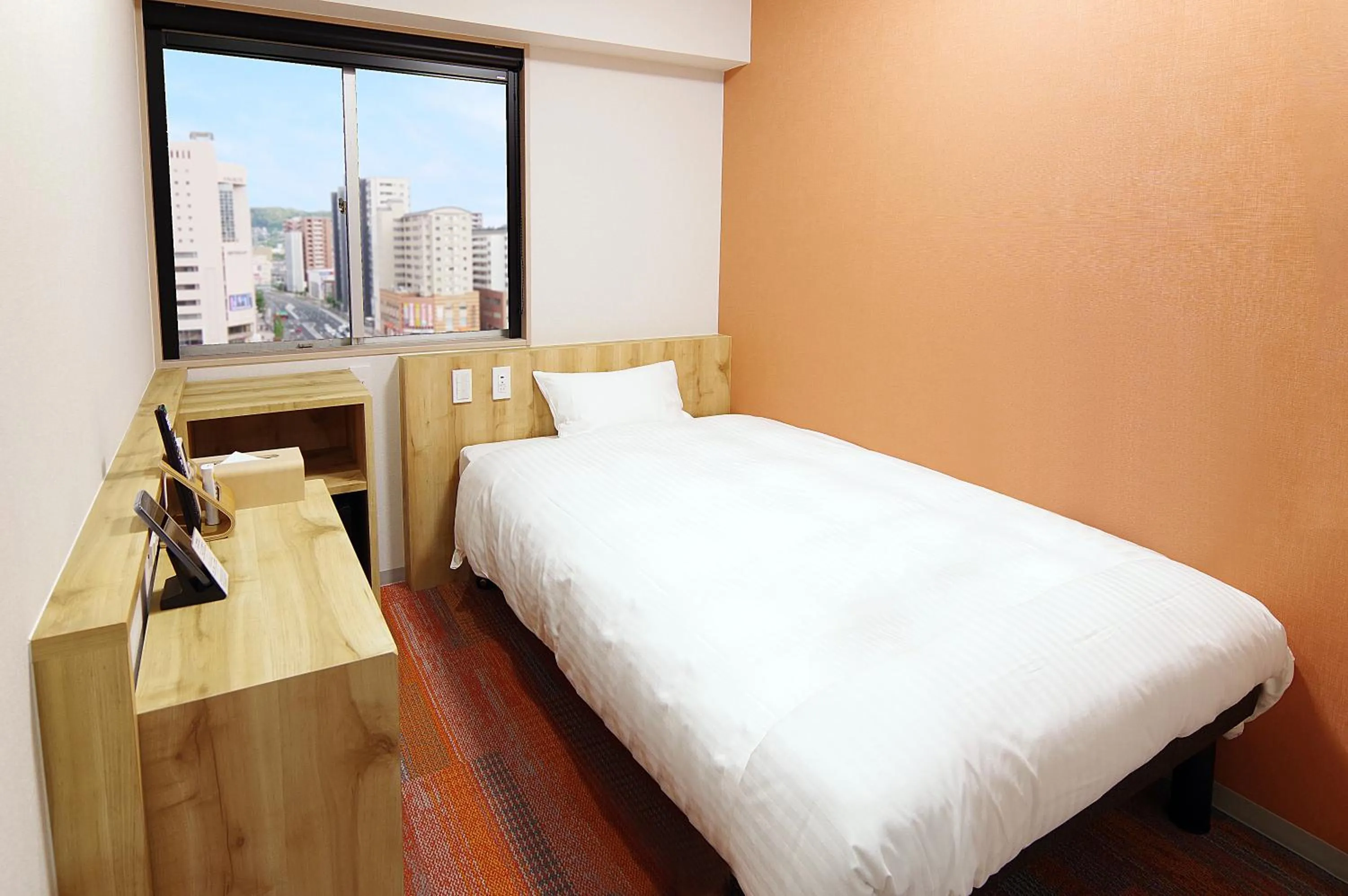 Bed in Sasebo Green Hotel
