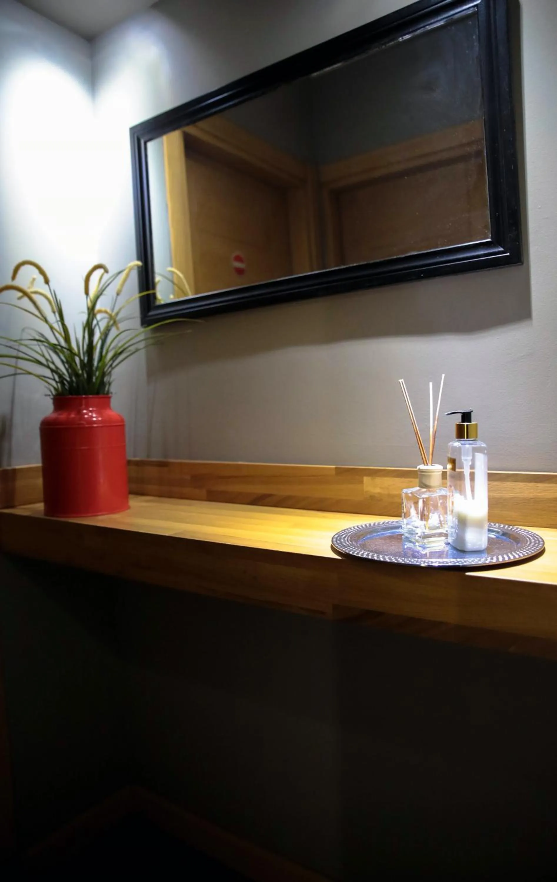 Decorative detail in Akin Suites