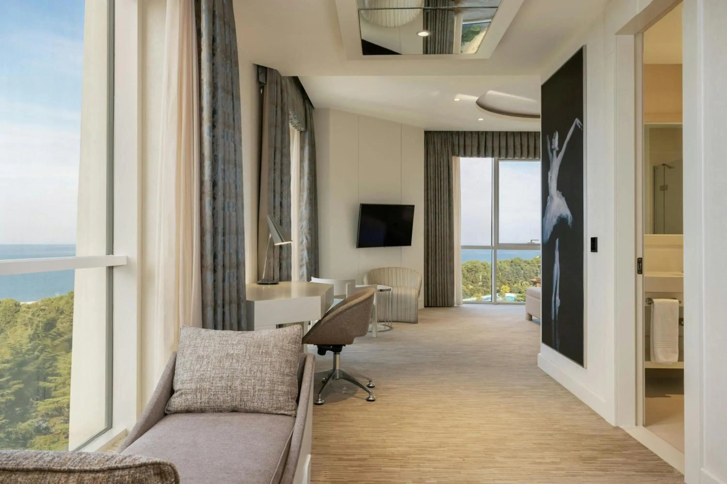 Executive Room, Larger Guest room, 1 King, Corner room in Sheraton Batumi Hotel Executive Room, Larger Guest room, 1 King, Corner room in Sheraton Batumi Hotel