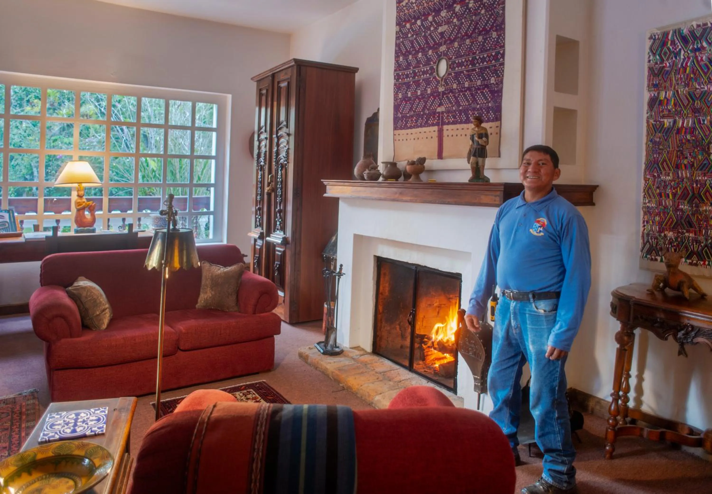 People in Hacienda Cusin