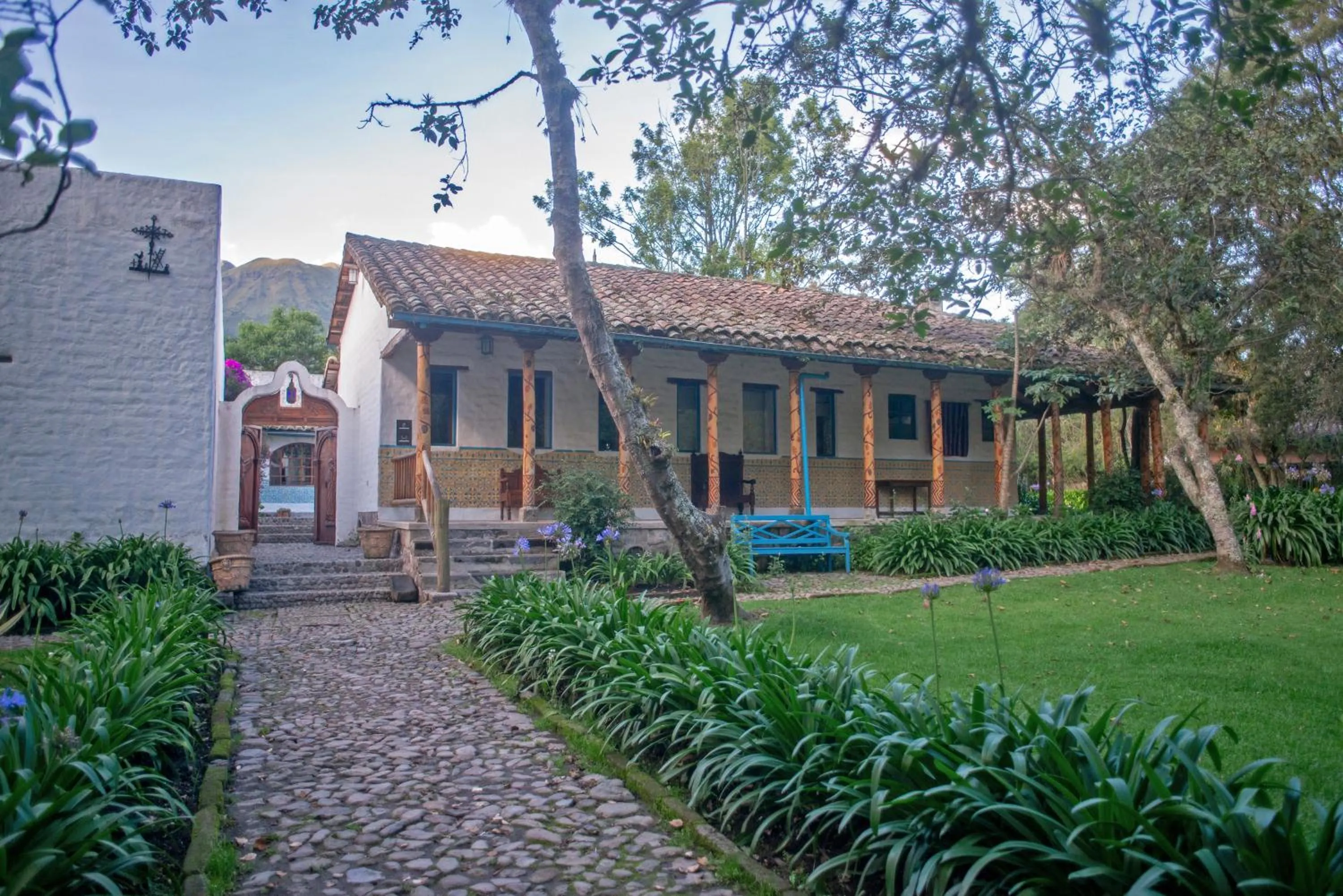 Garden in Hacienda Cusin