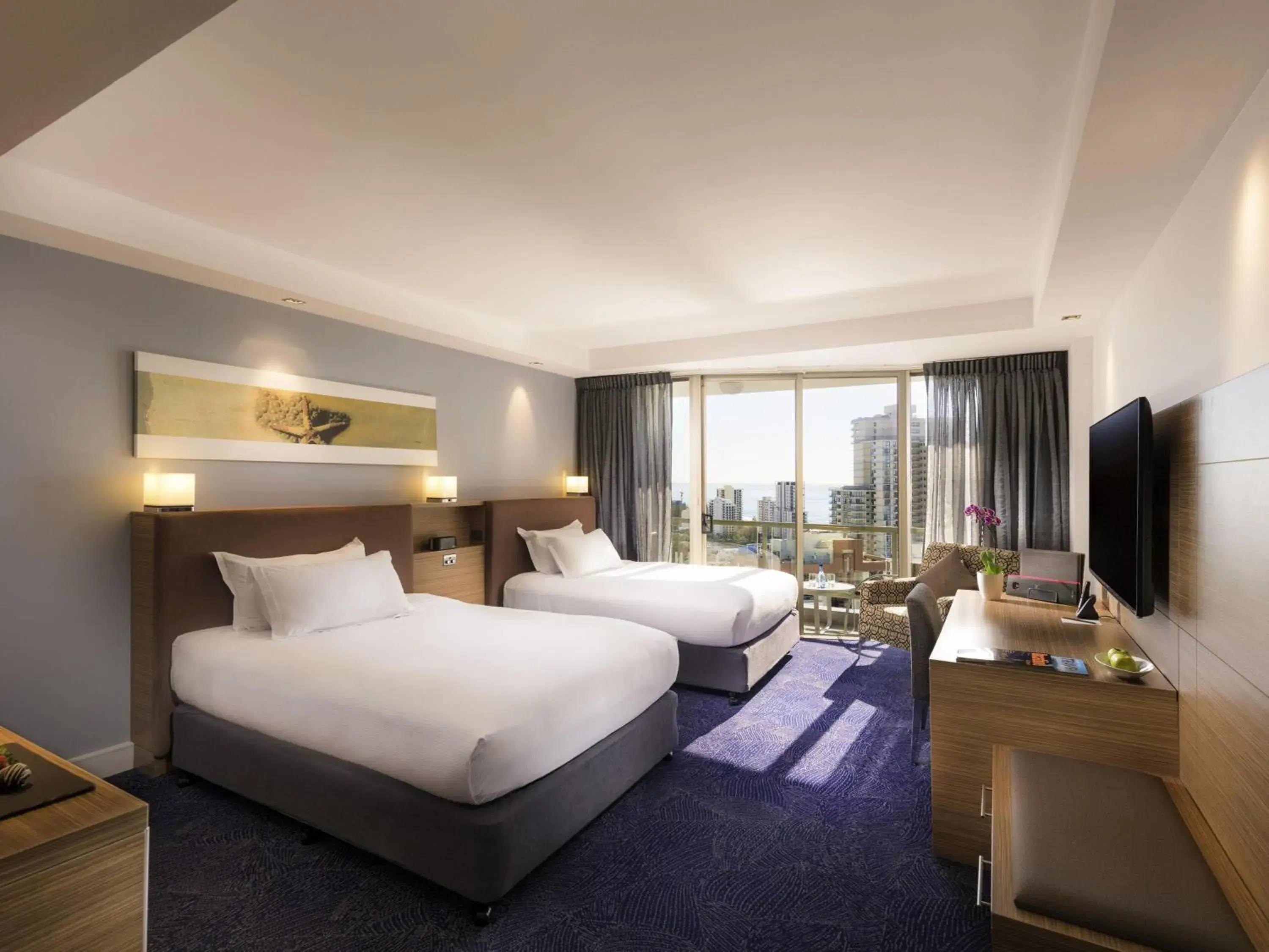 SUPERIOR ROOM, 2 Double Beds, Ocean Views in Sofitel Gold Coast Broadbeach SUPERIOR ROOM, 2 Double Beds, Ocean Views in Sofitel Gold Coast Broadbeach