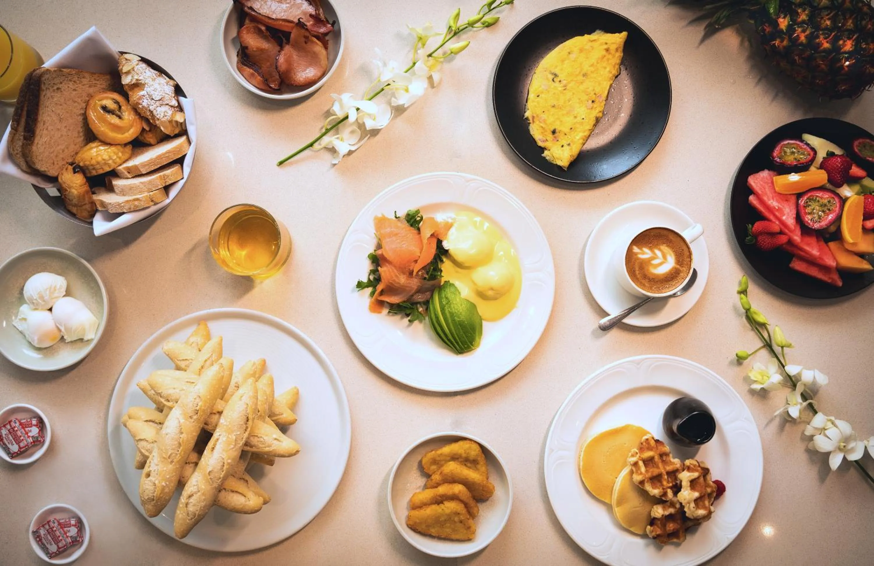 Breakfast in Sofitel Gold Coast Broadbeach