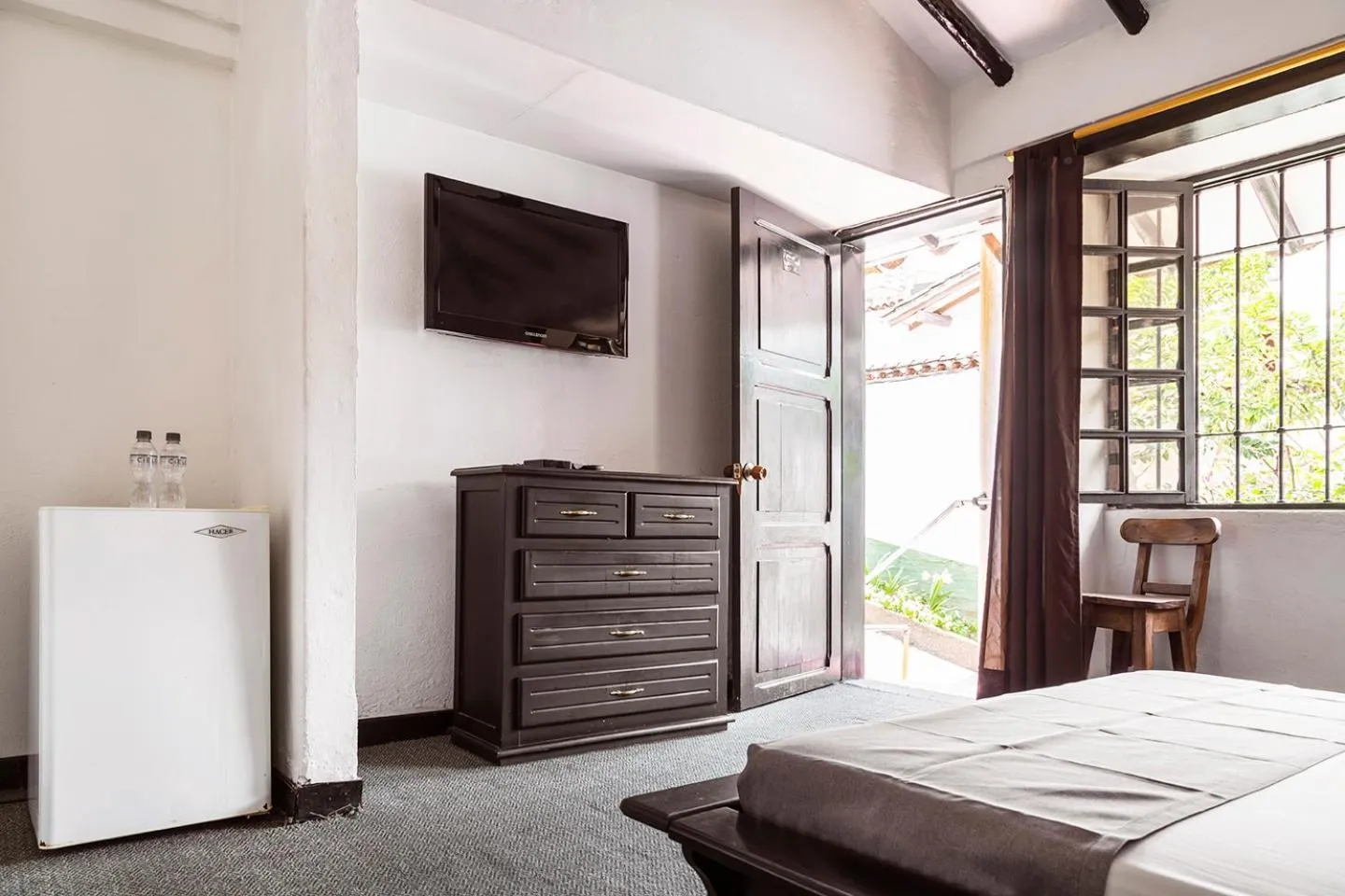 Bedroom, Bed in Hotel Premium Real