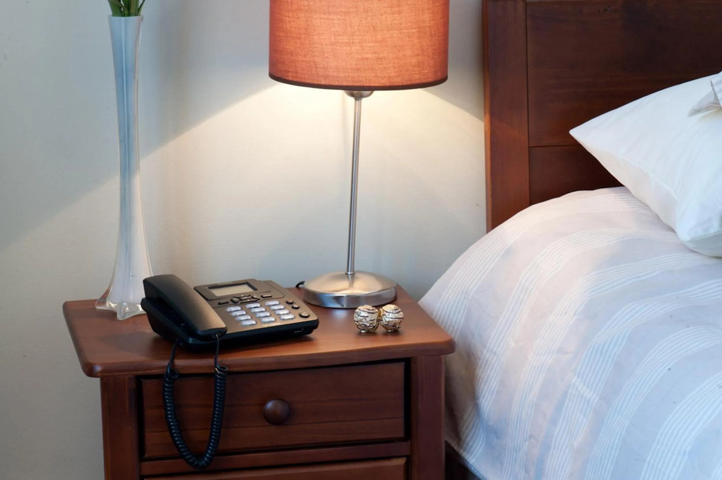 Decorative detail, Bed in Hotel Loreto