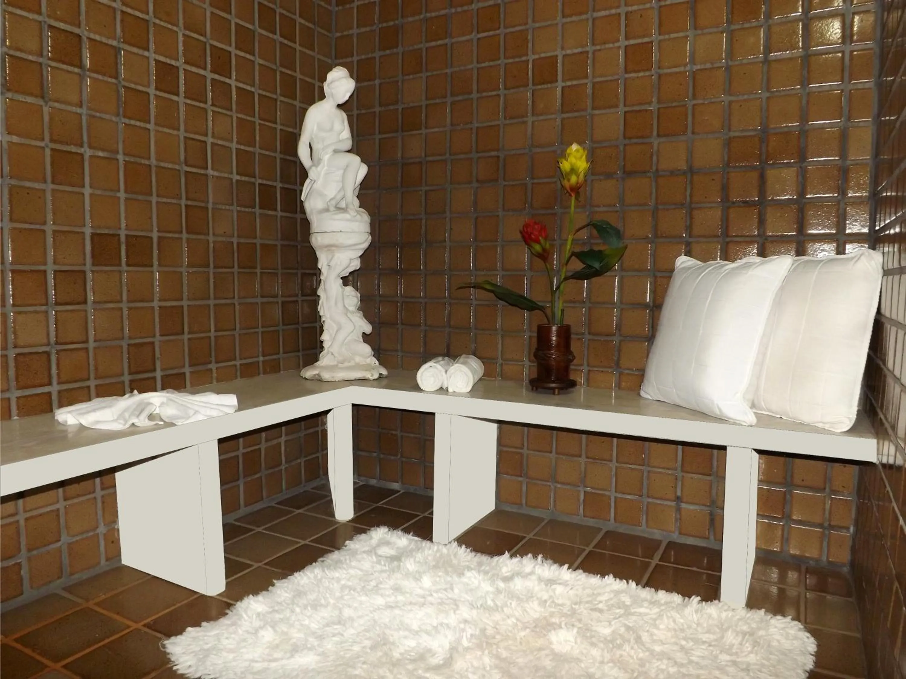 Decorative detail in Hotel Três Palmeiras