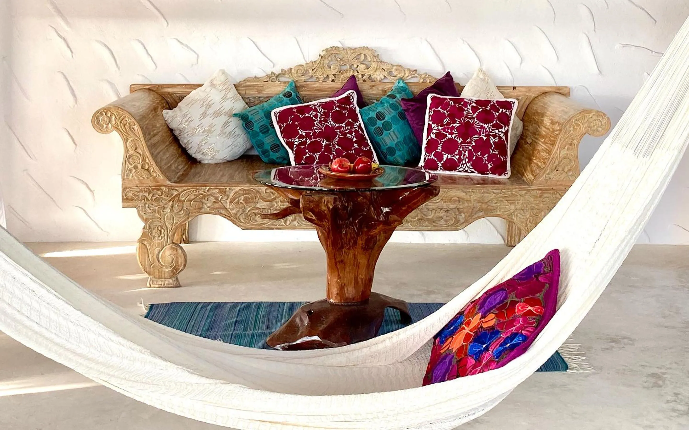 Decorative detail in Palapas del Sol