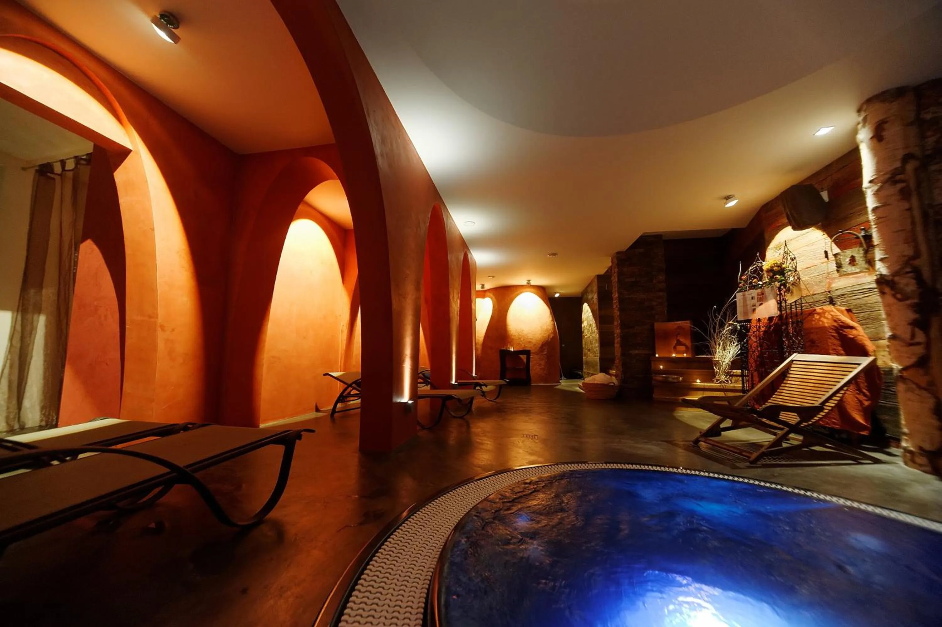 Steam room in Hotel Cote Brune