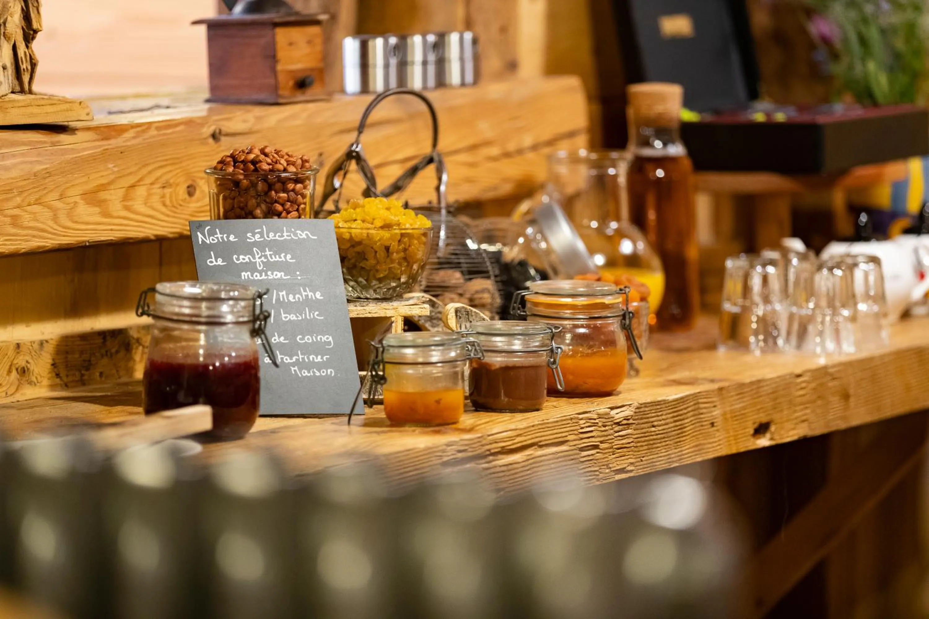 Buffet breakfast in Hotel Cote Brune