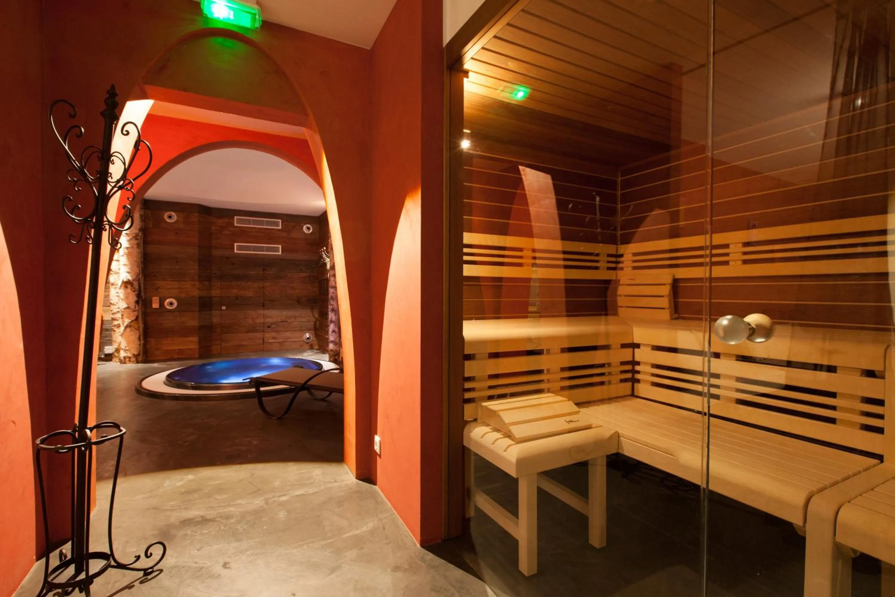 Sauna in Hotel Cote Brune