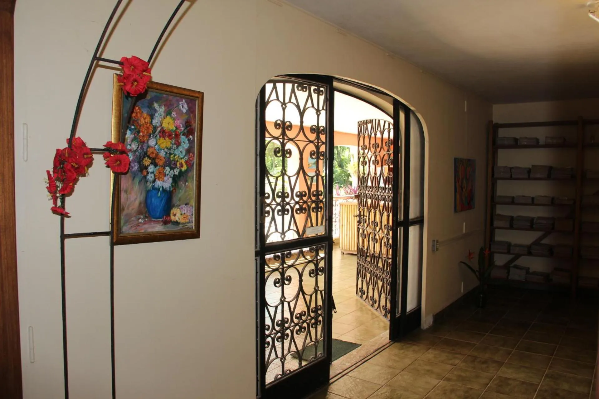 Decorative detail in Pousada Sitio Araribá