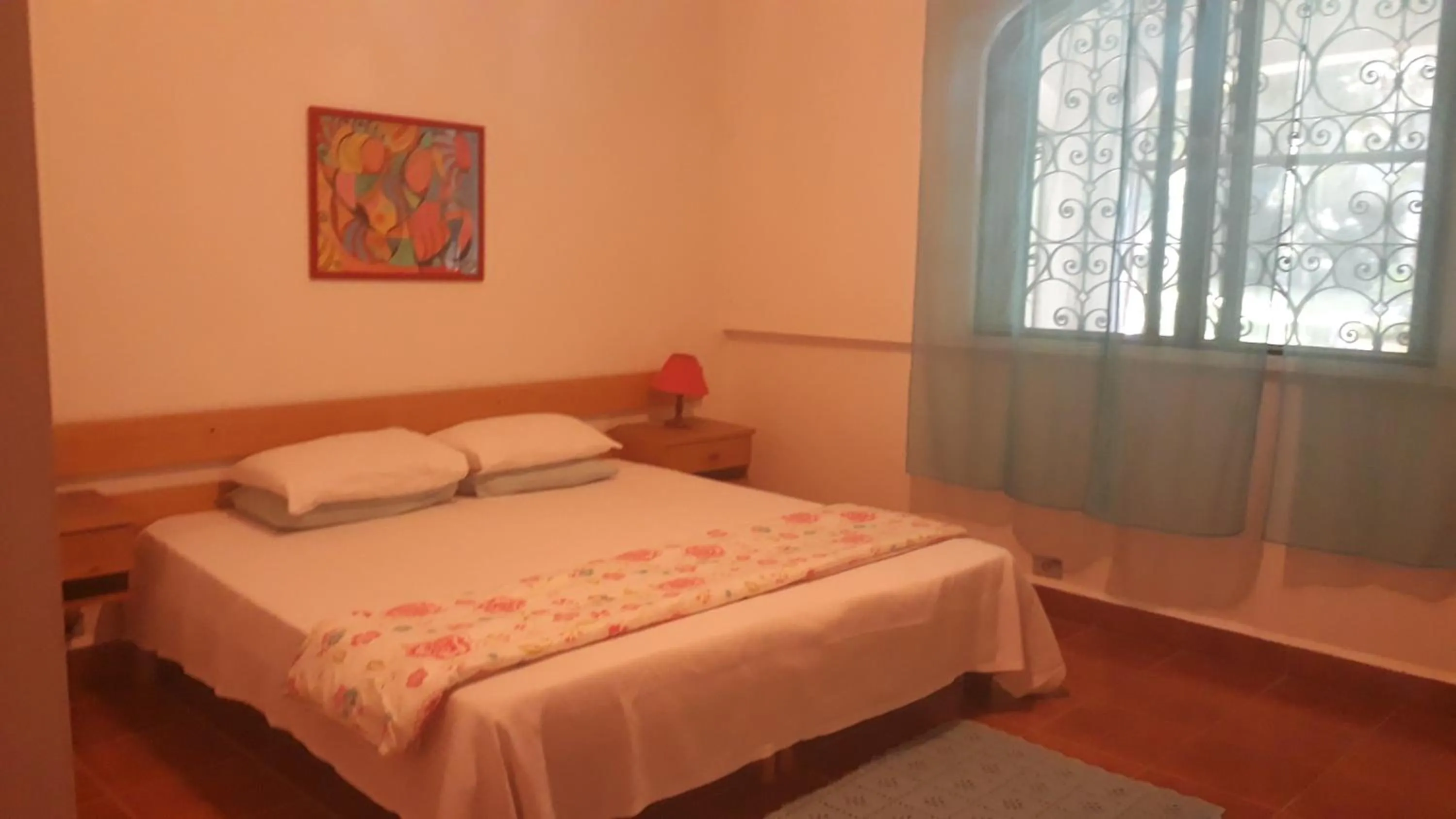 Bed in Pousada Sitio Araribá