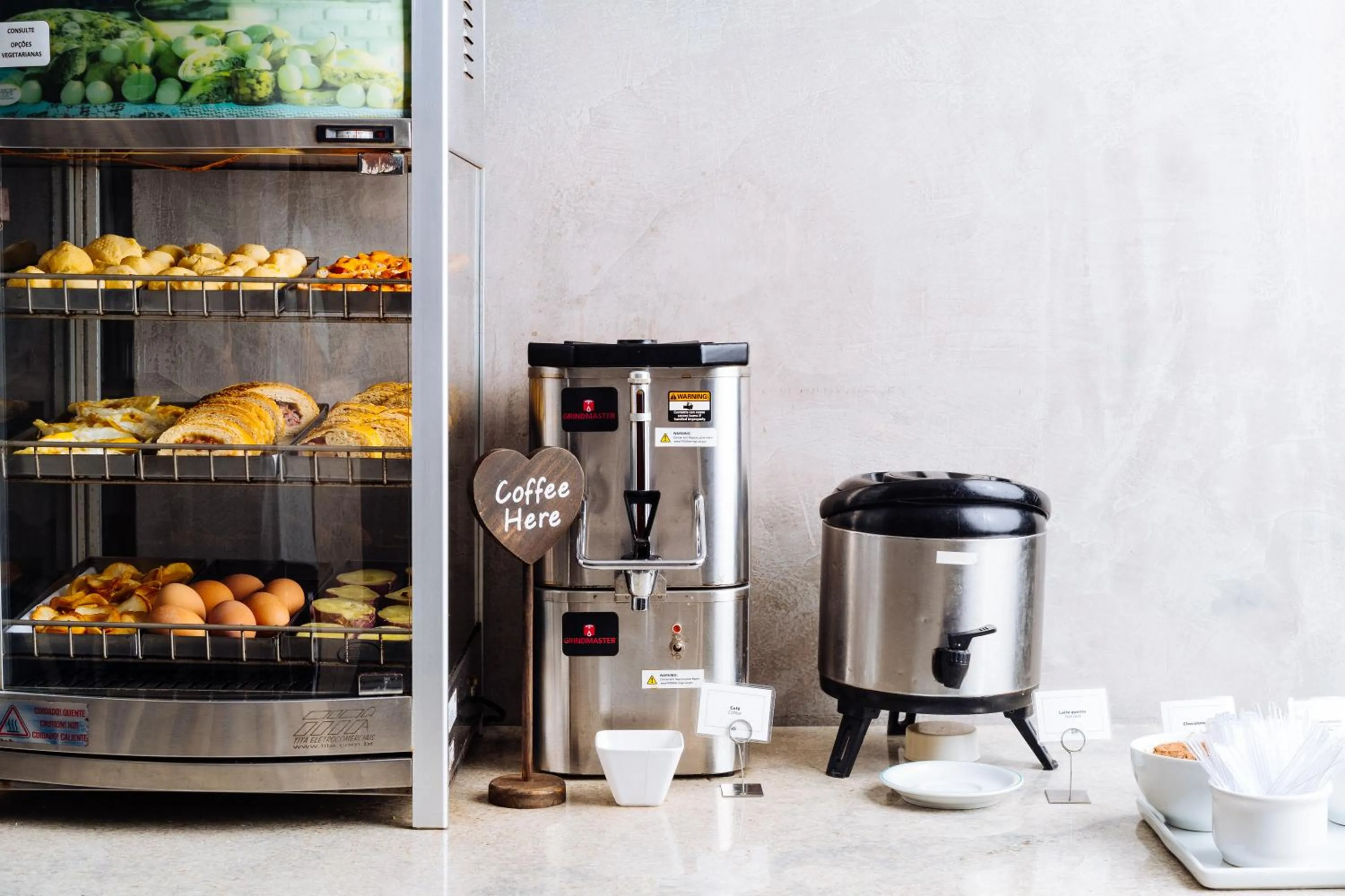 Buffet breakfast in Cris Hotel