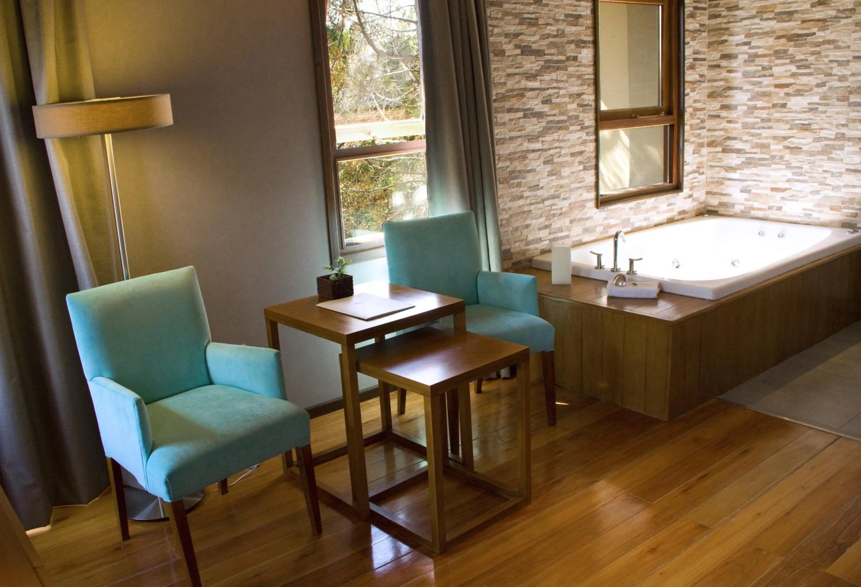 Living room, Bed in Boutique Hotel & Spa Bosque del Nahuel