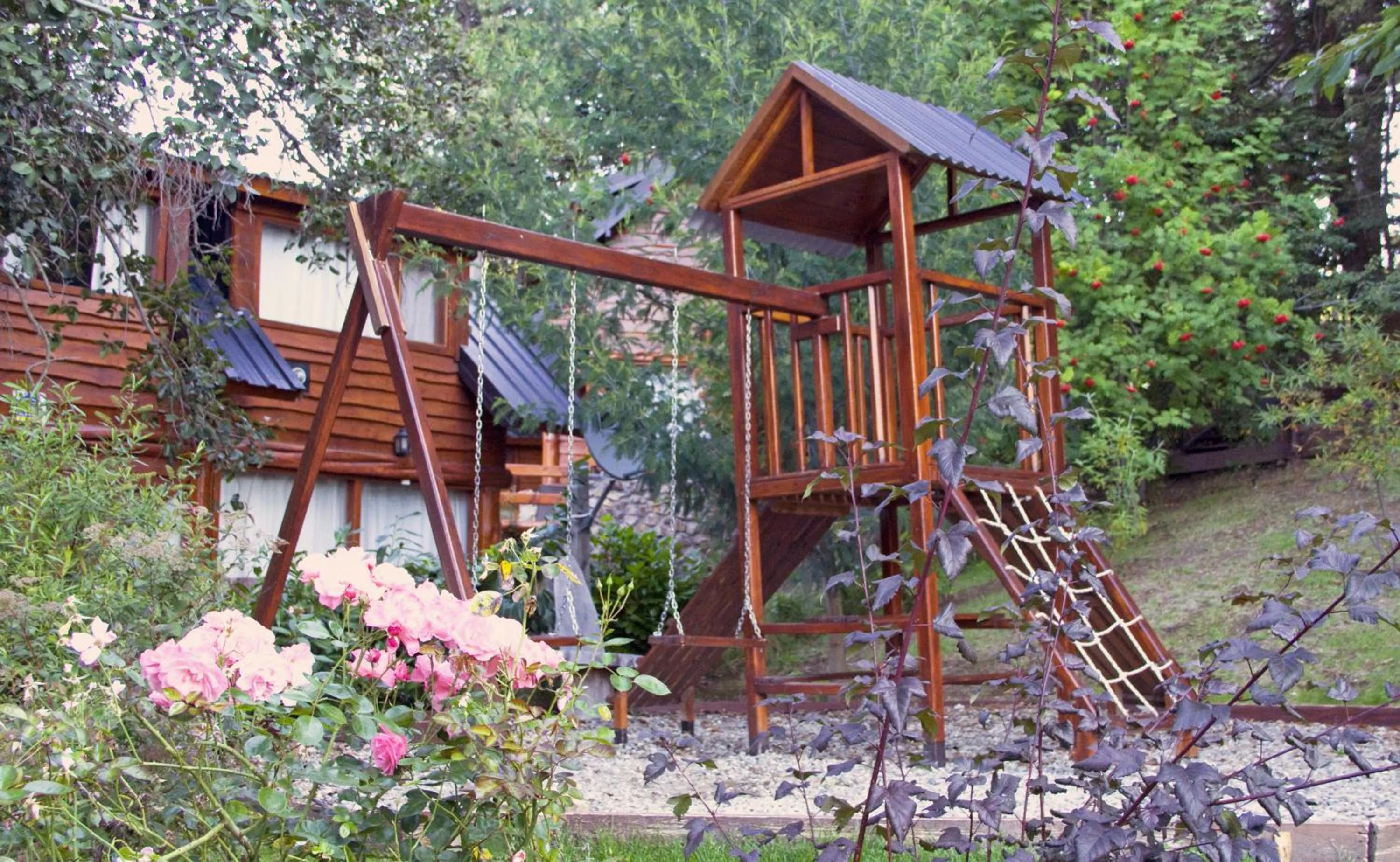 Children play ground in Boutique Hotel & Spa Bosque del Nahuel