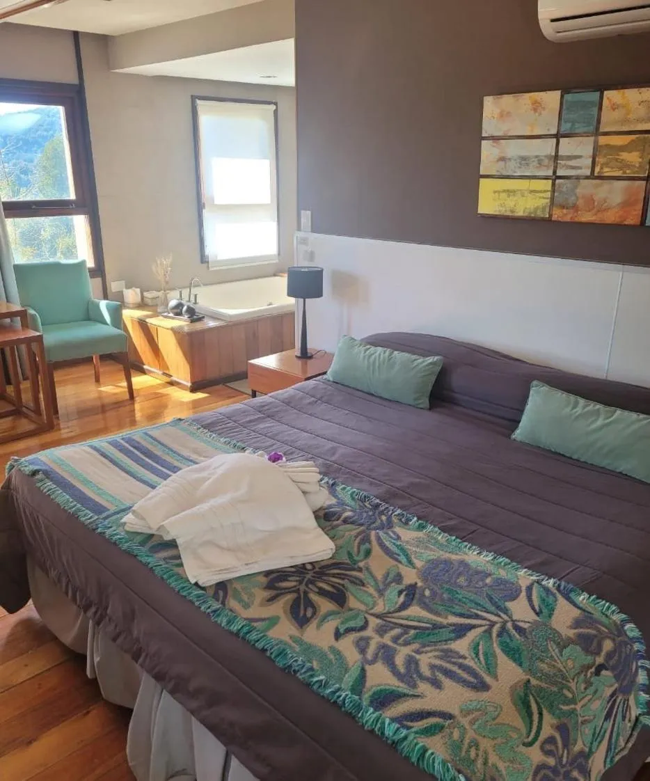 Bed in Boutique Hotel & Spa Bosque del Nahuel