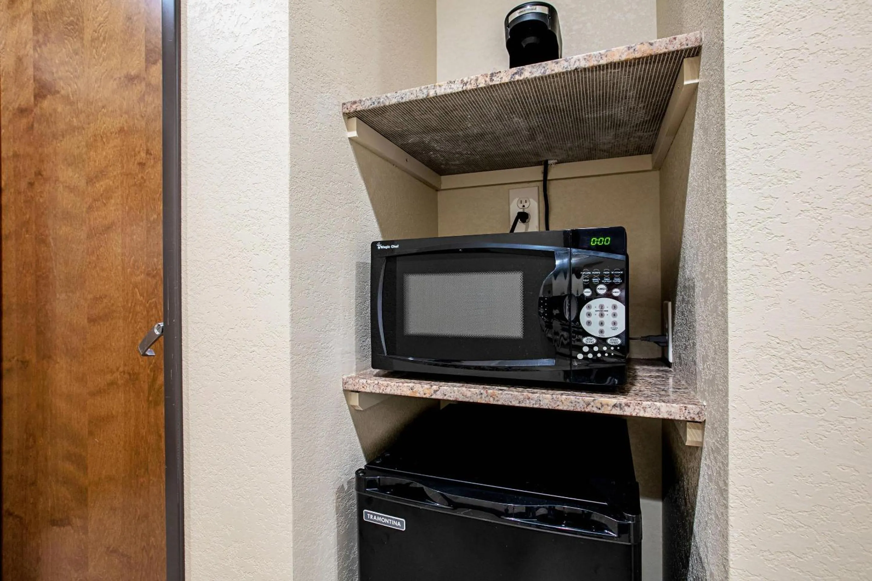 Bedroom in Comfort Suites Fishkill near Interstate 84