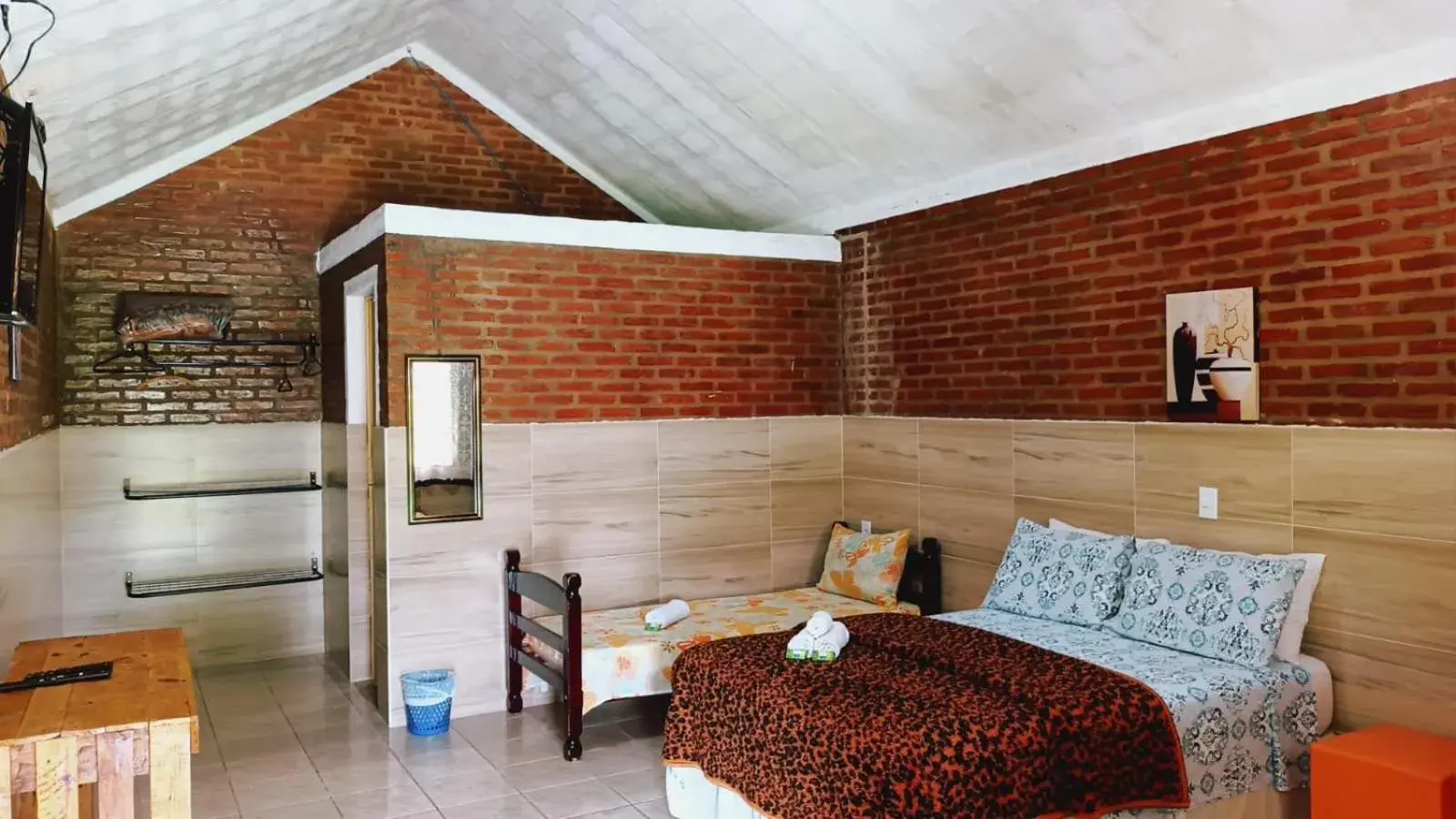 Triple Room with Lake View in Pousada Fazolin Triple Room with Lake View in Pousada Fazolin