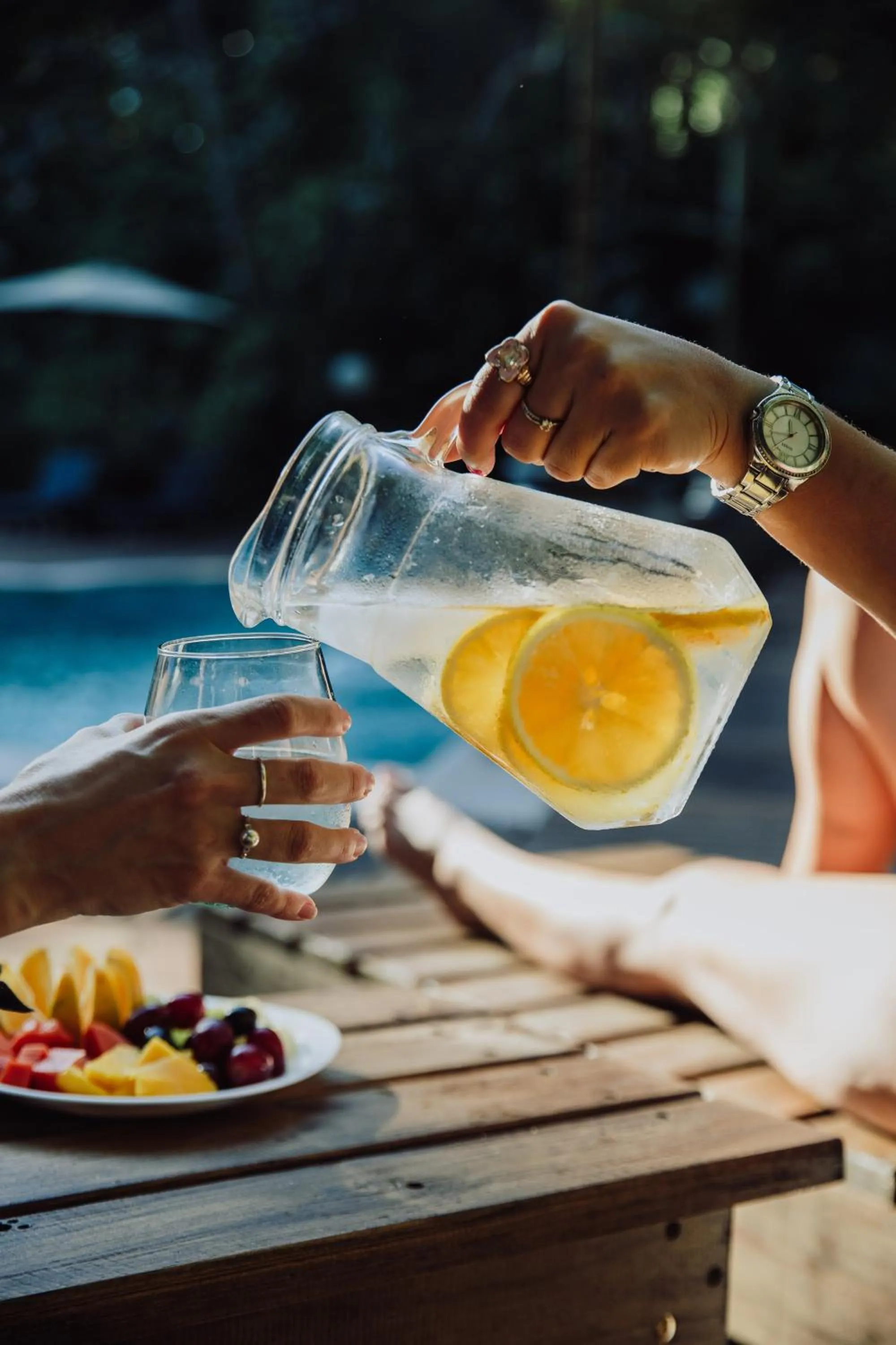 Food and drinks in Tierra Guaraní Lodge