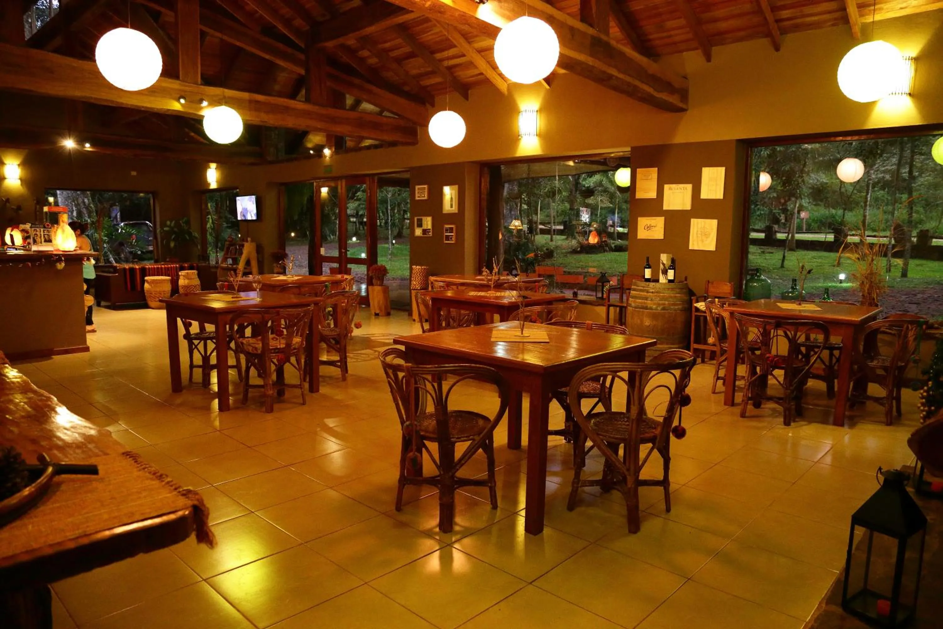 Restaurant/places to eat in Tierra Guaraní Lodge