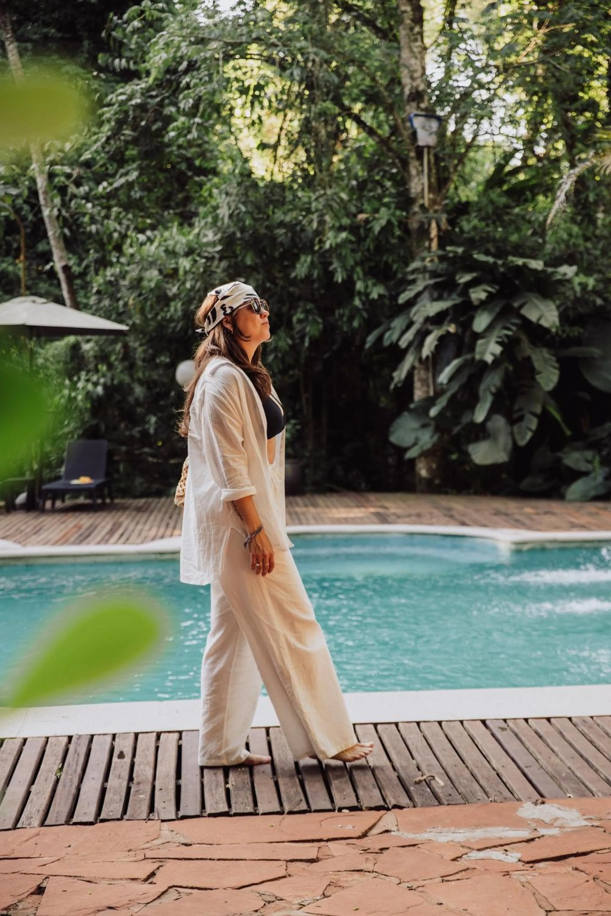 People in Tierra Guaraní Lodge