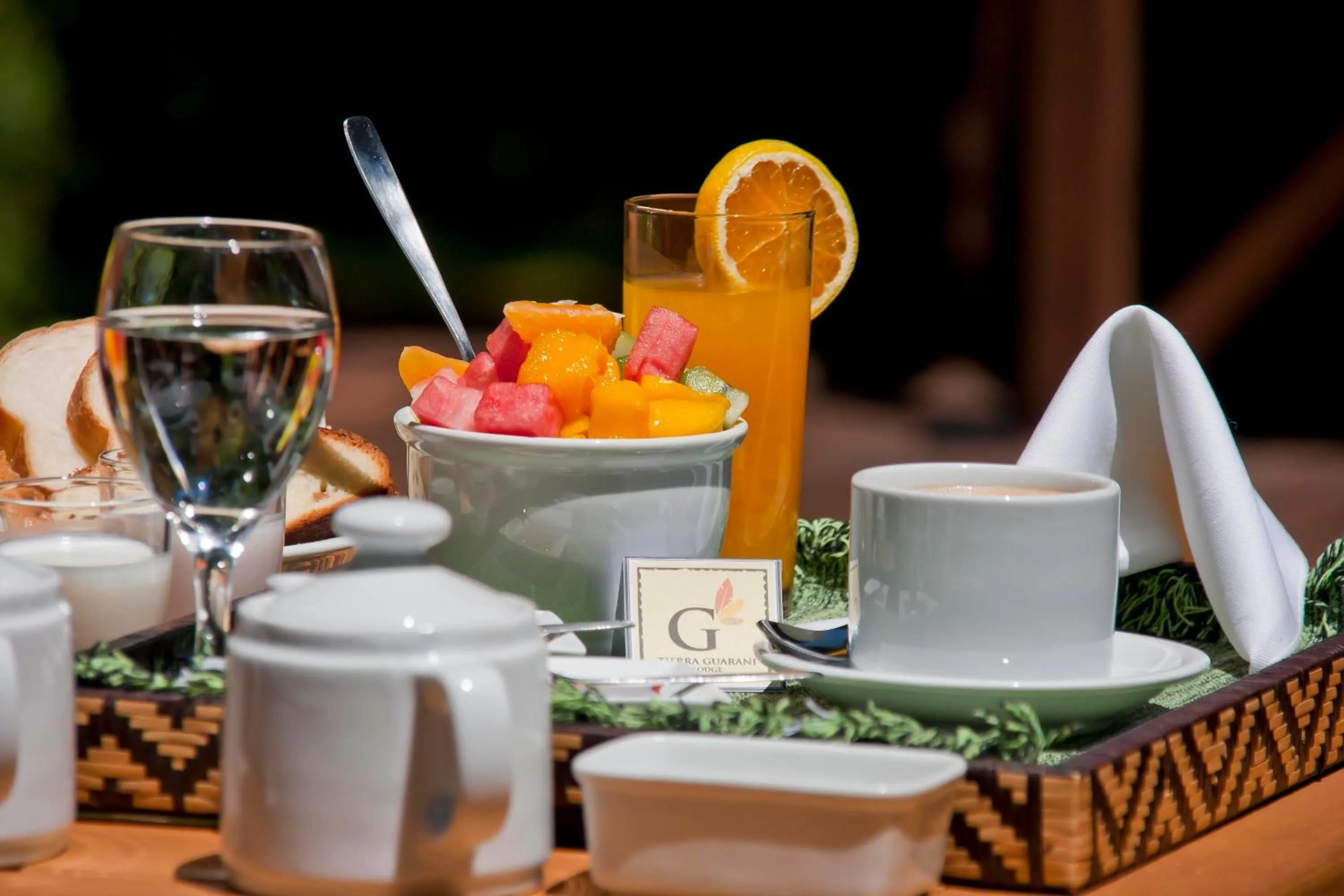 Food in Tierra Guaraní Lodge