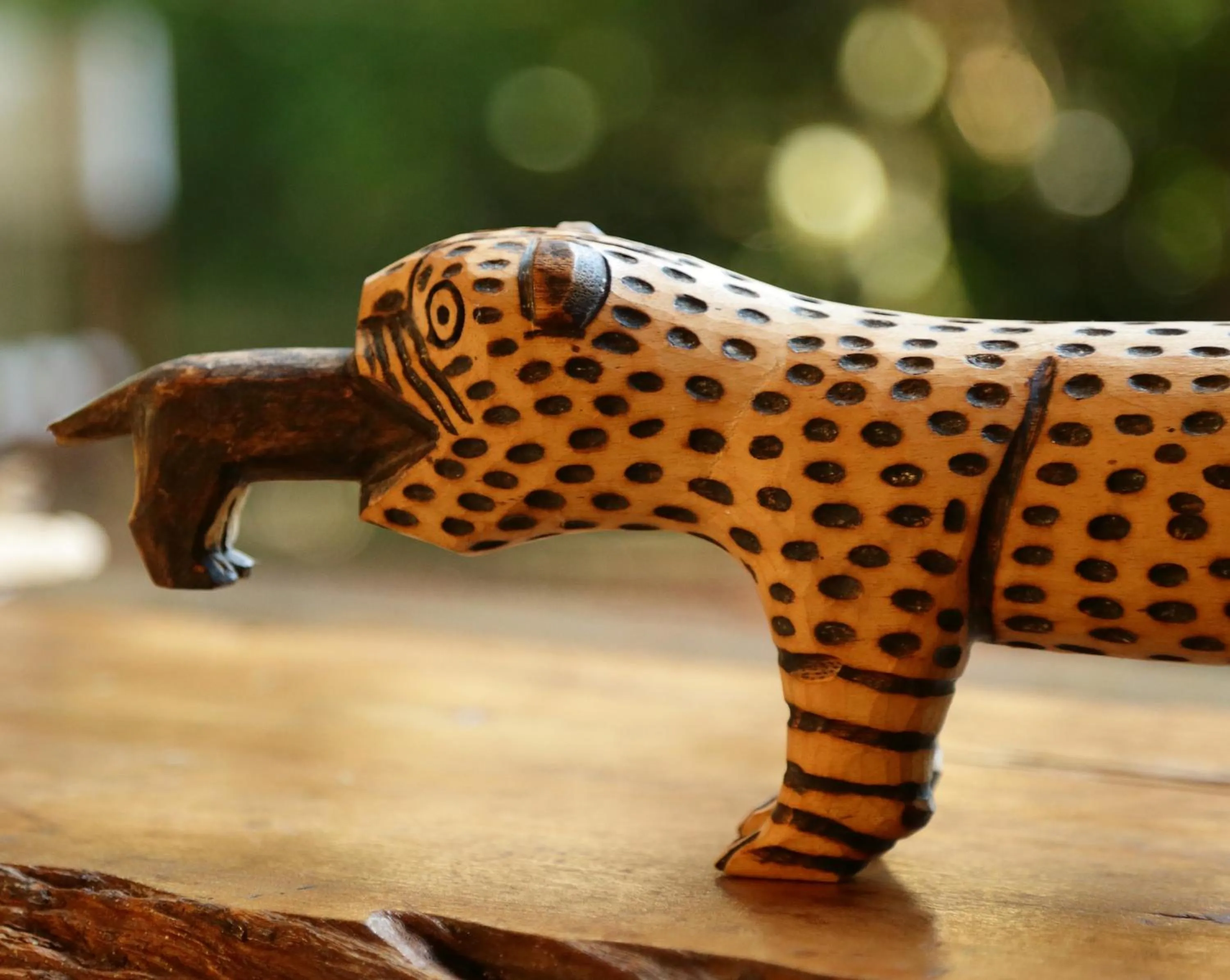 Decorative detail in Tierra Guaraní Lodge