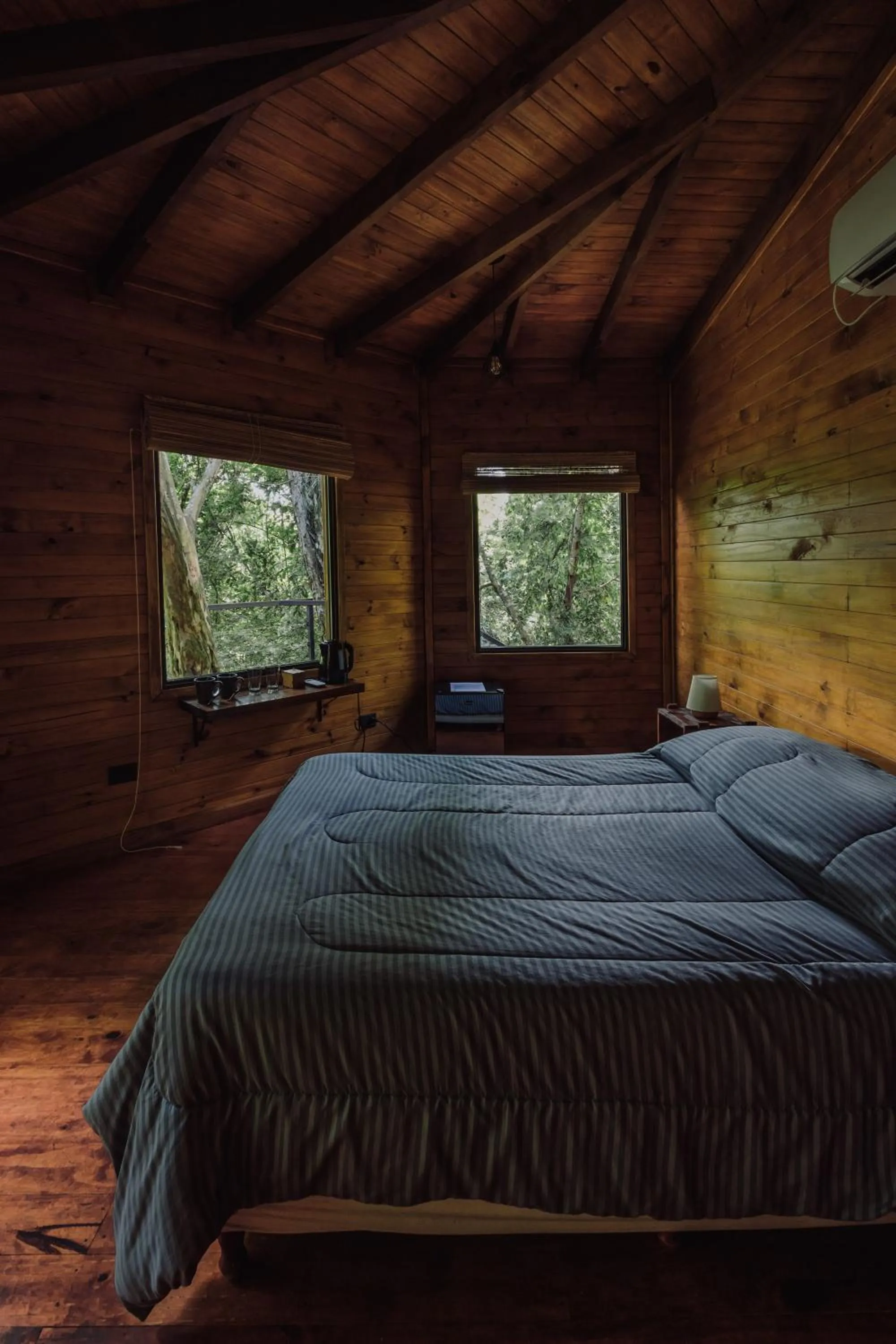 Bed in Tierra Guaraní Lodge