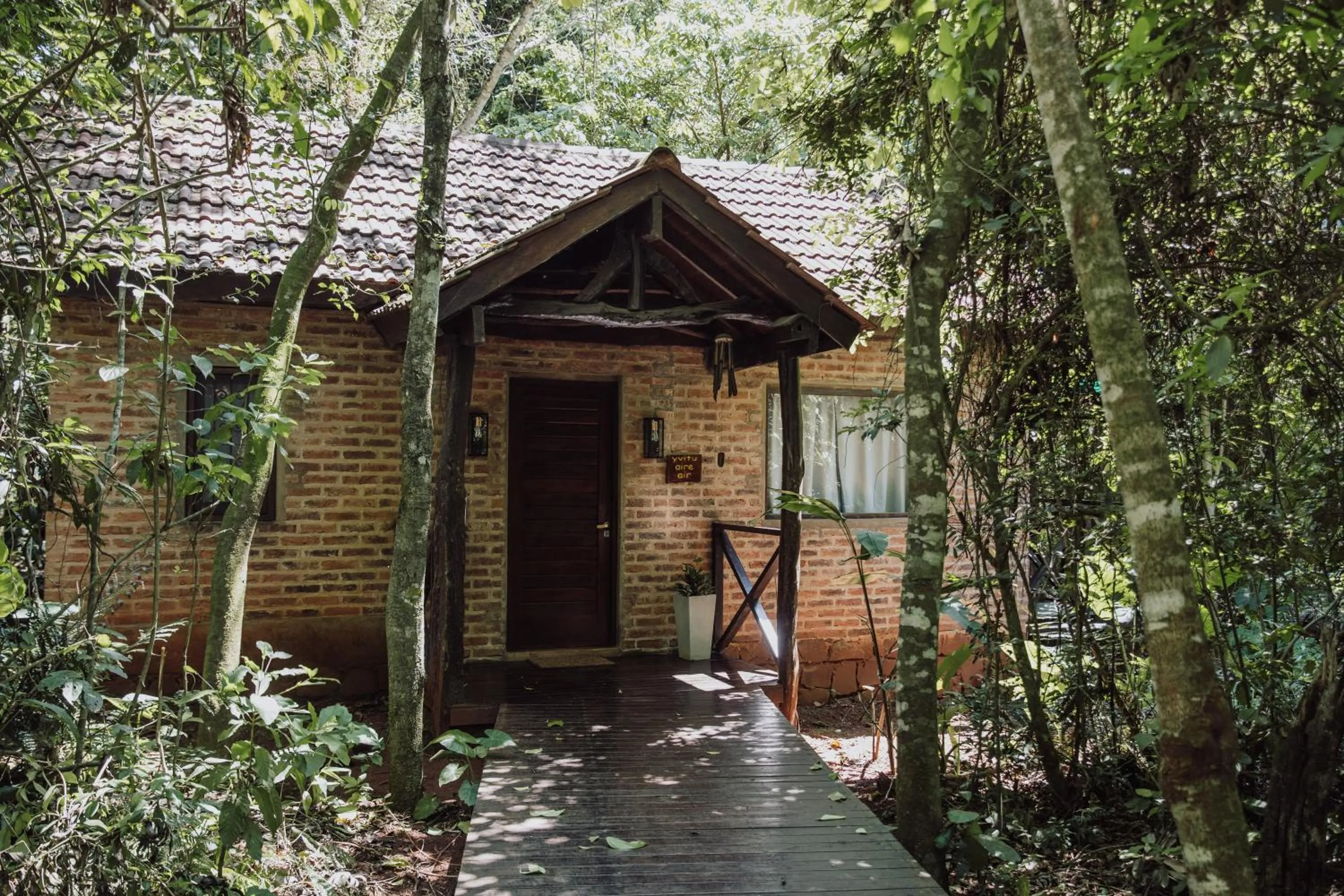 Property building in Tierra Guaraní Lodge