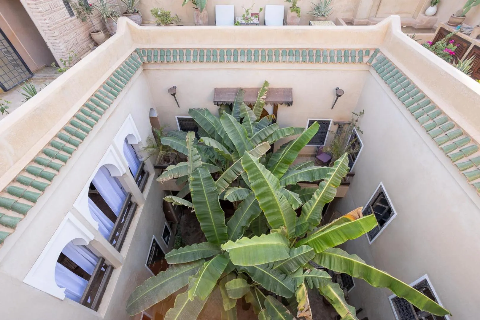 Balcony/Terrace in Riad Bamileke