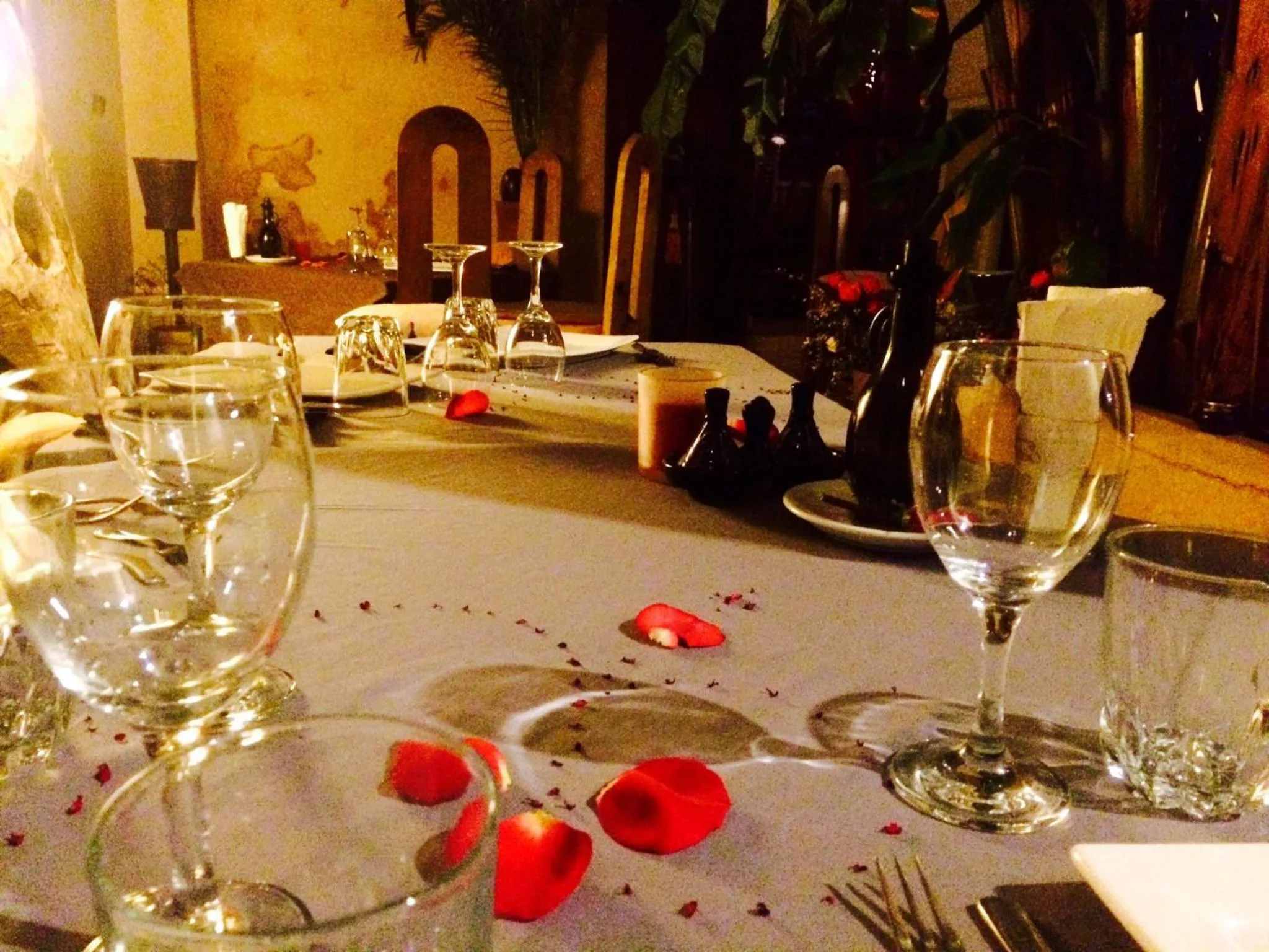 Patio in Riad Bamileke