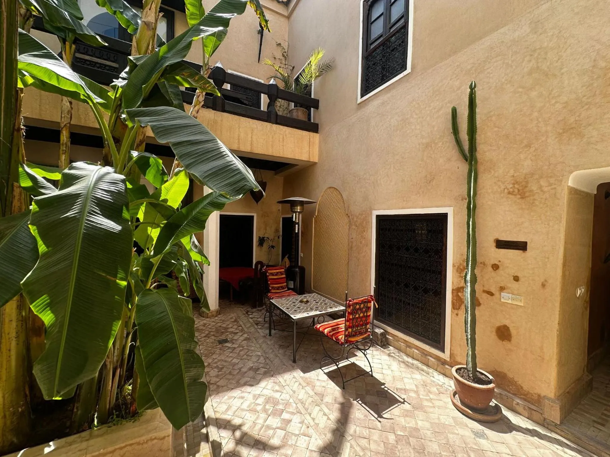 Garden in Riad Bamileke