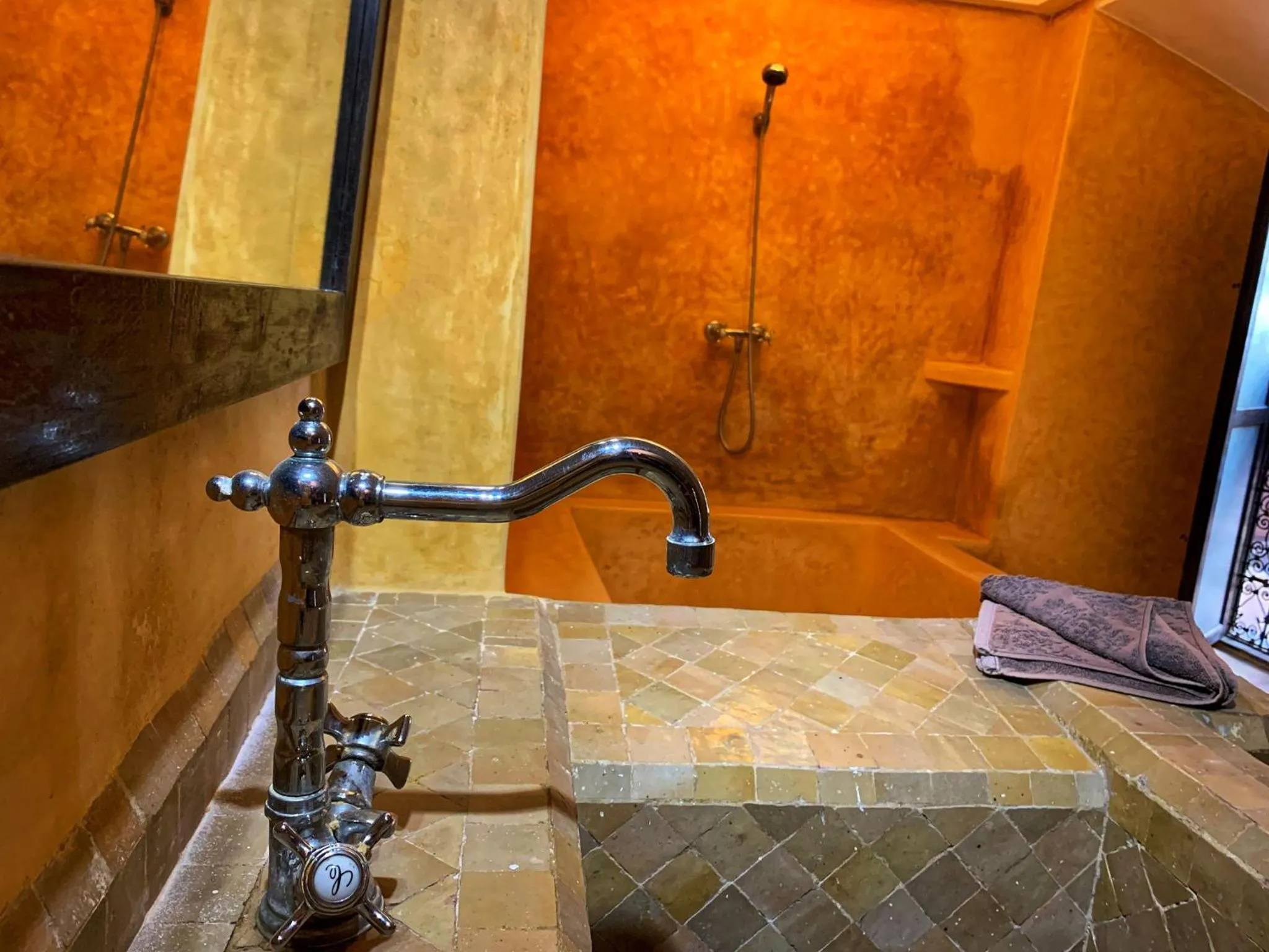 Bathroom in Riad Bamileke