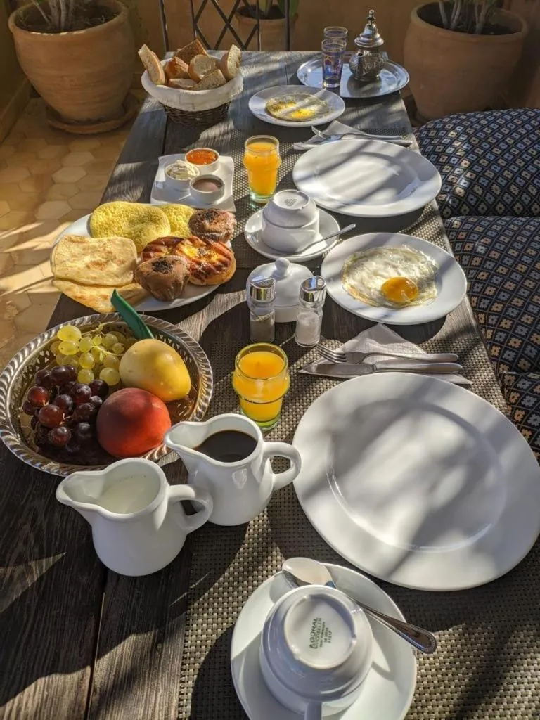 Breakfast in Riad Bamileke