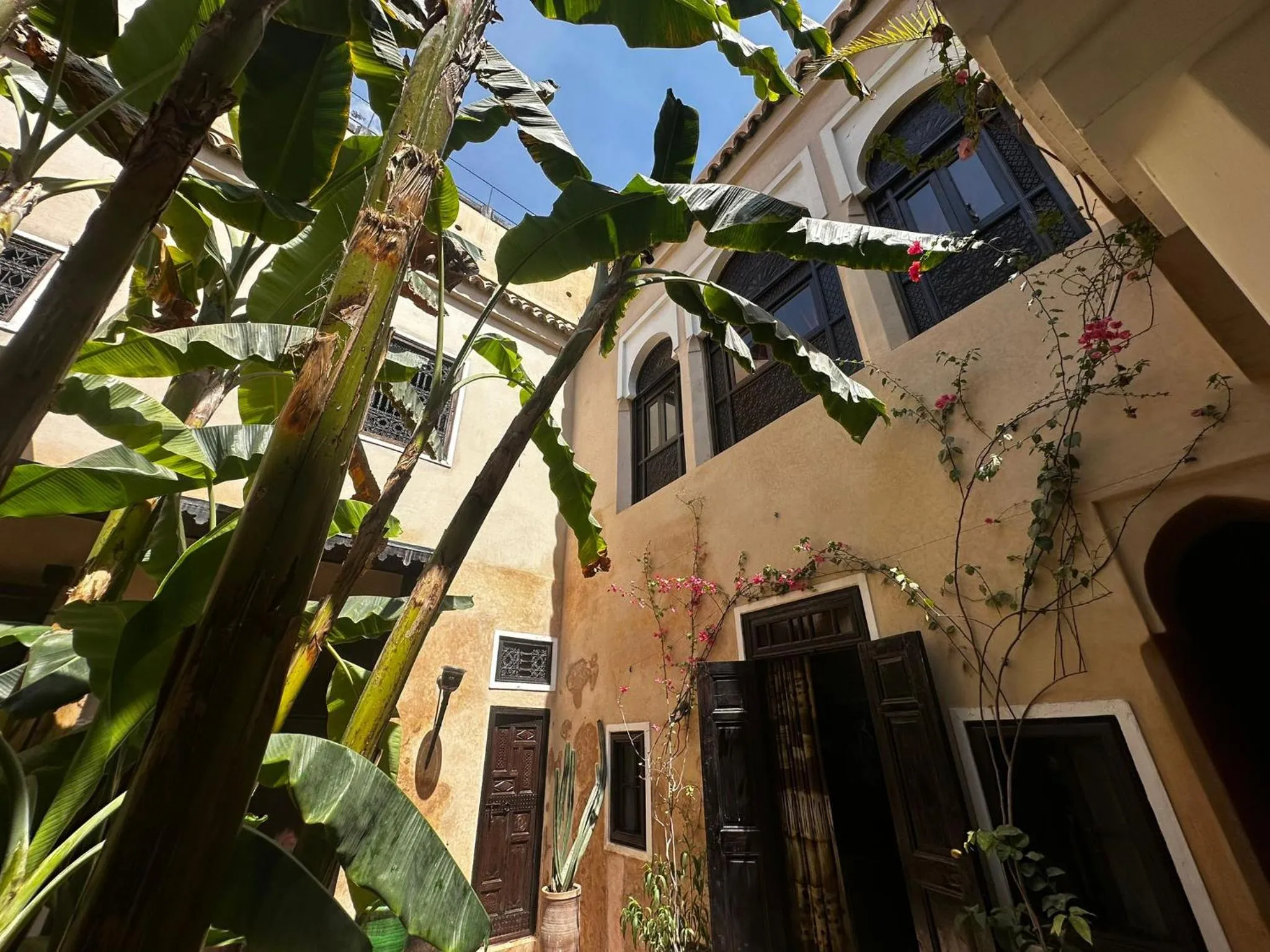 Patio in Riad Bamileke