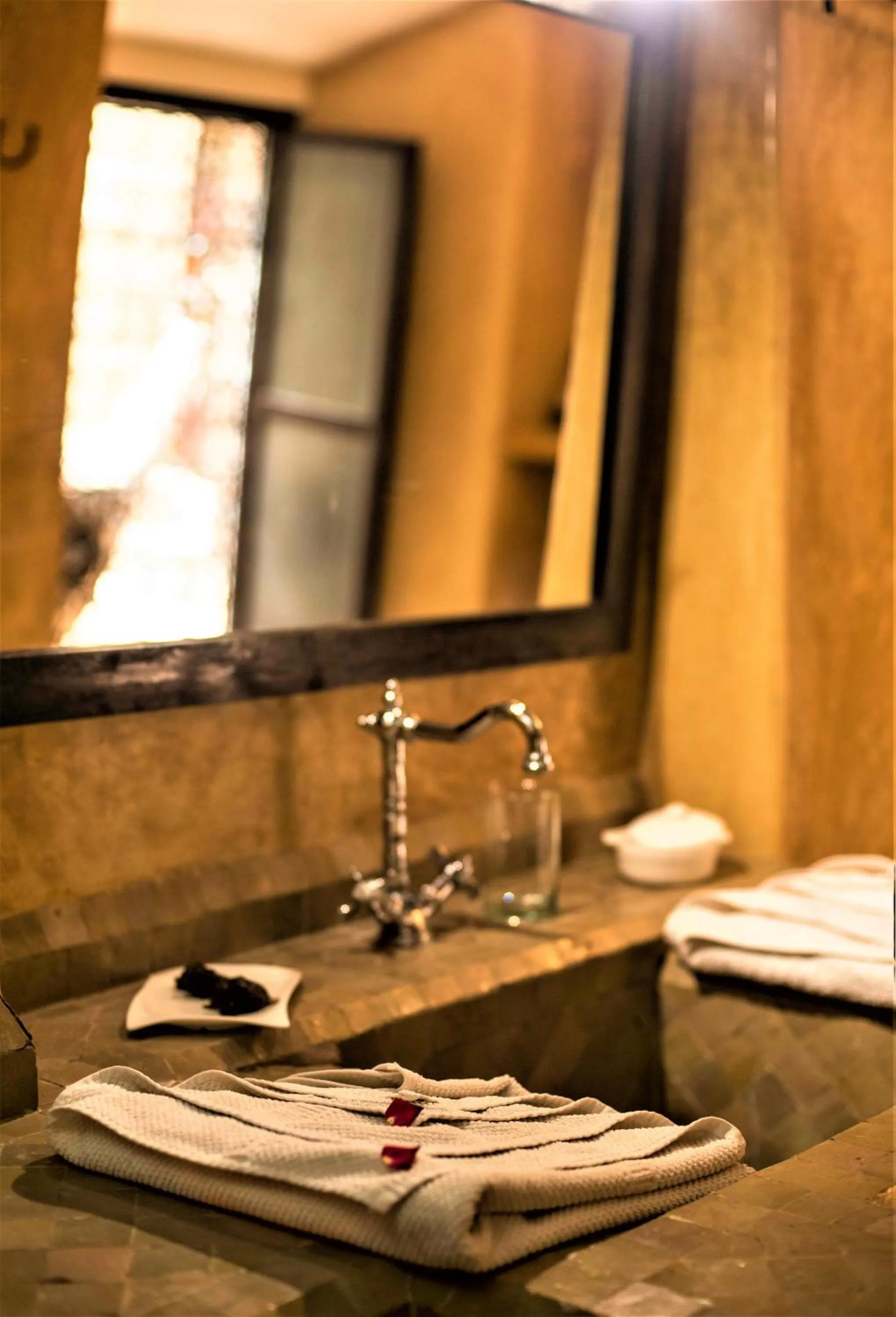 Decorative detail in Riad Bamileke