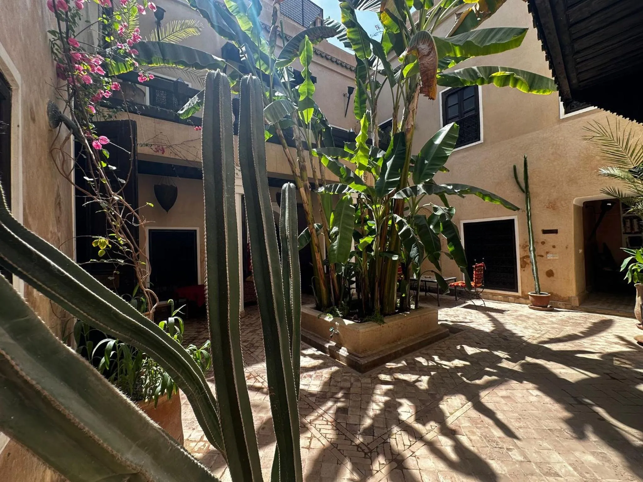 Patio in Riad Bamileke