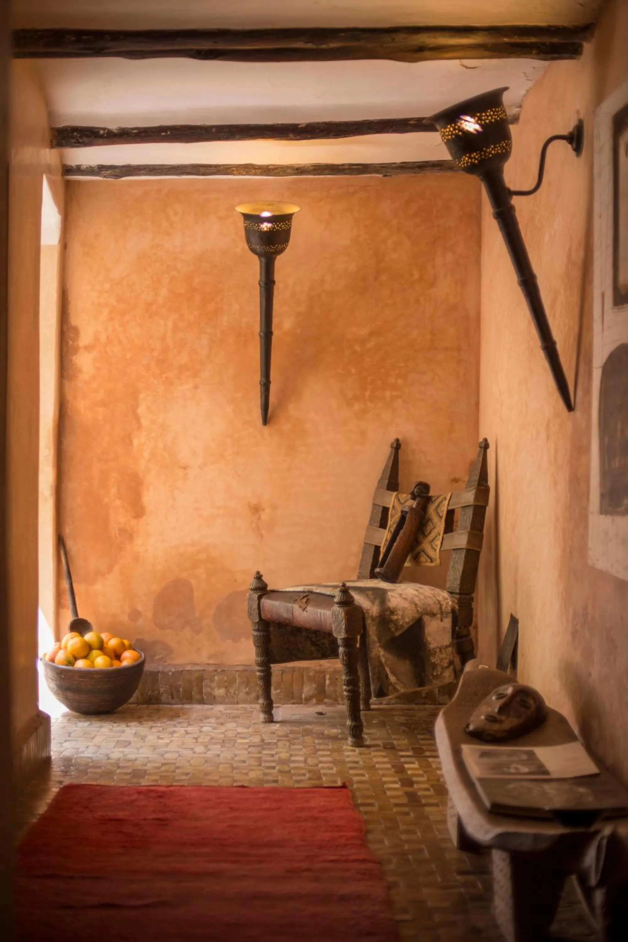 Lobby or reception in Riad Bamileke